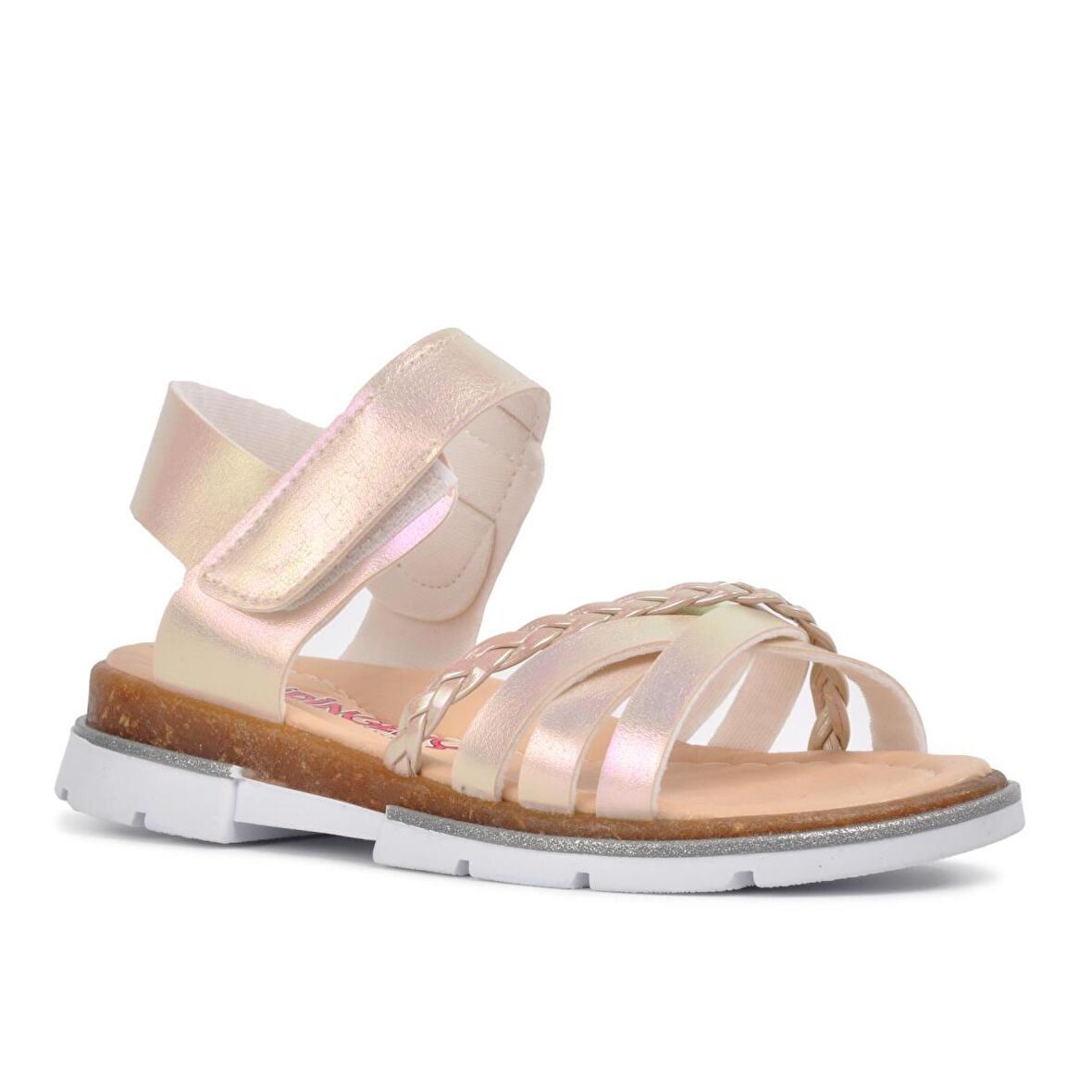 Şiringenç 001 Sedef Kız Çocuk Comfort Sandalet