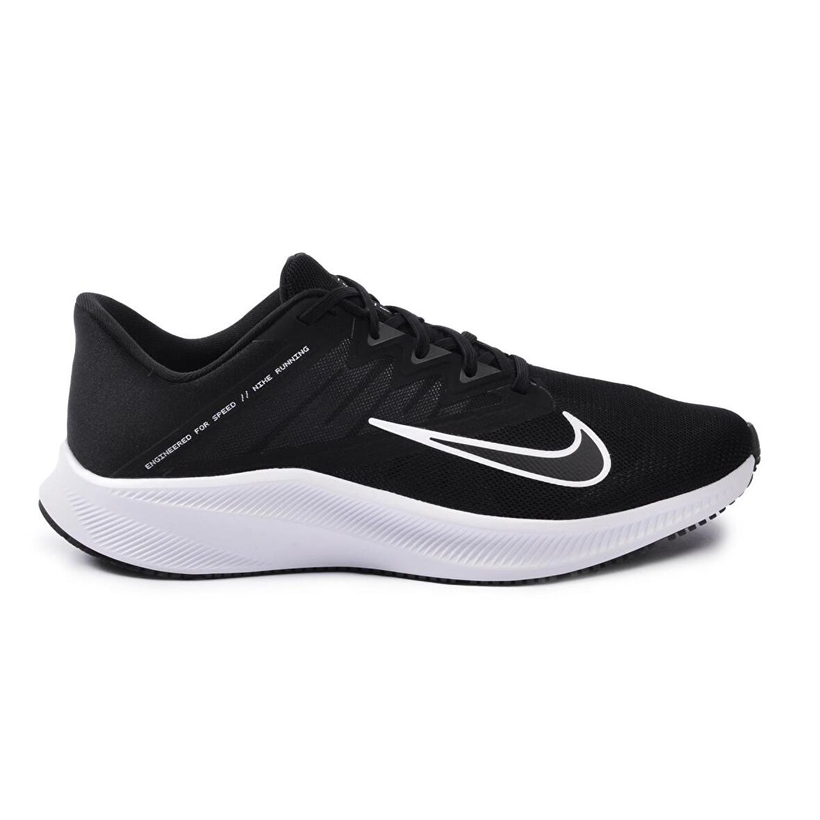 Nike Quest Cd0230-002 Siyah-Beyaz-Gri Erkek Spor Ayakkabı