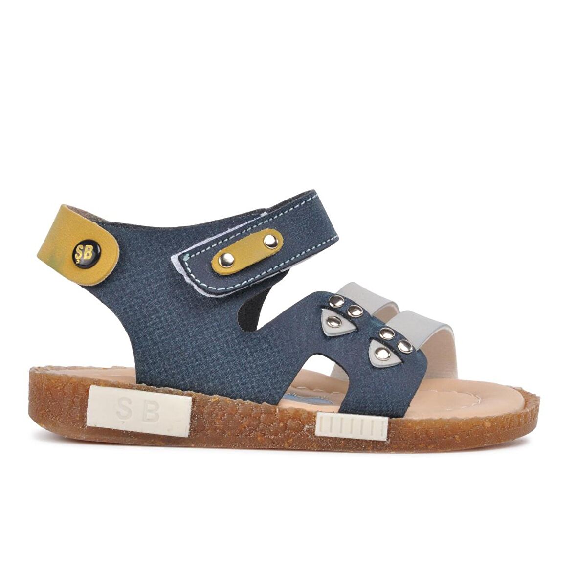 Şiringenç 210107 Lacivert-Hardal Comfort Erkek Çocuk Sandalet