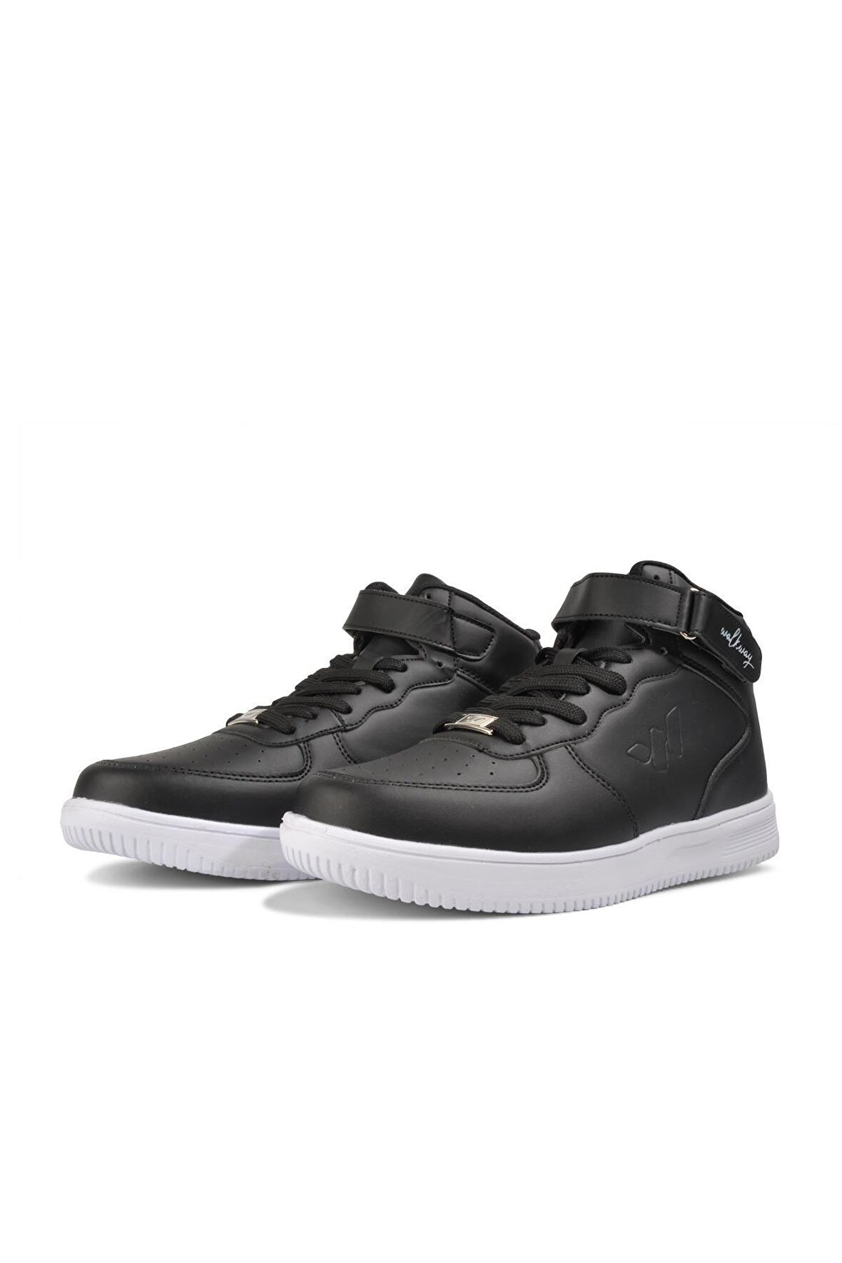 Walkway Fuji Siyah-Beyaz Bilek Boy Hi Sneaker