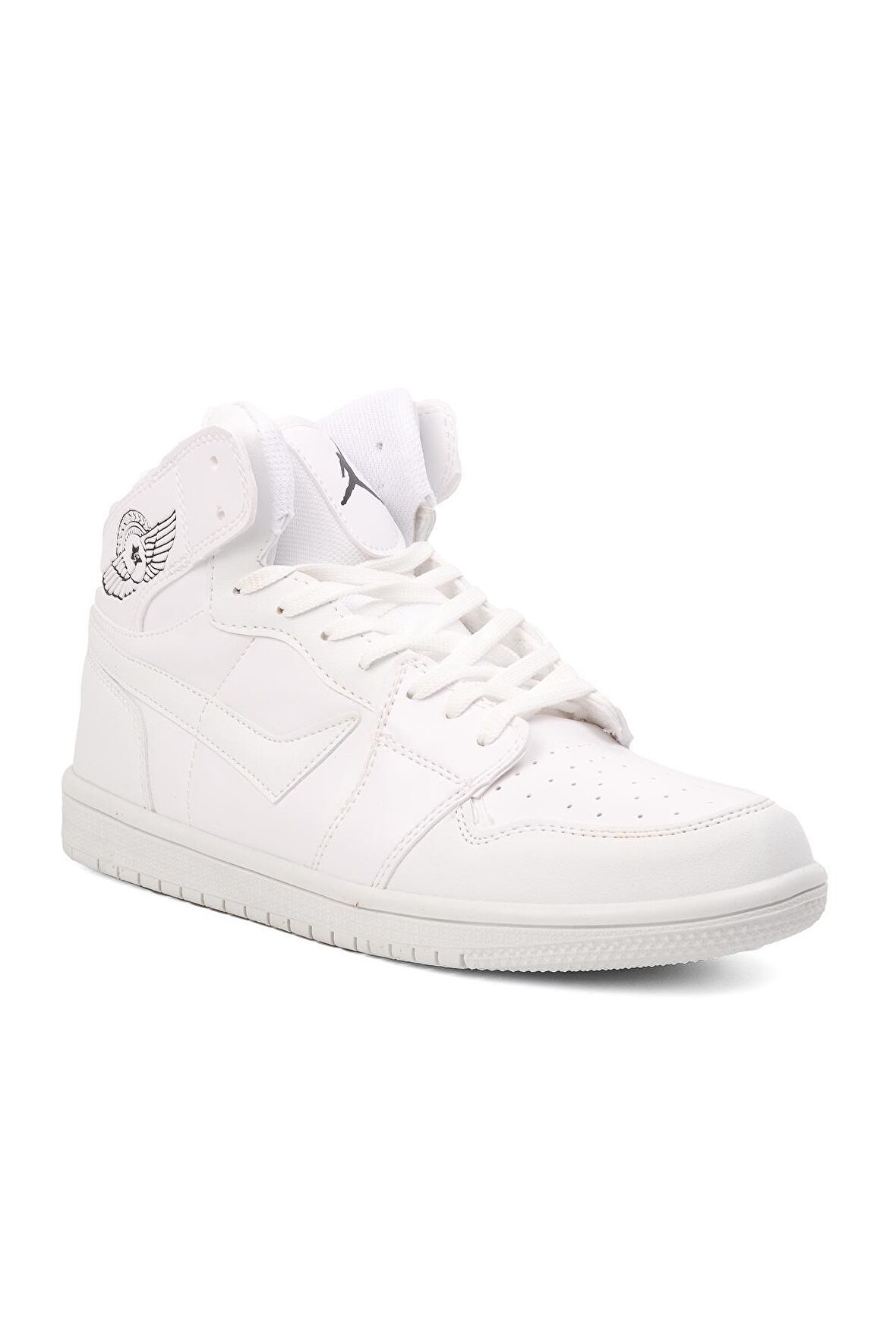 Lambırlent 8070 Beyaz Erkek Bilek Boy Sneaker