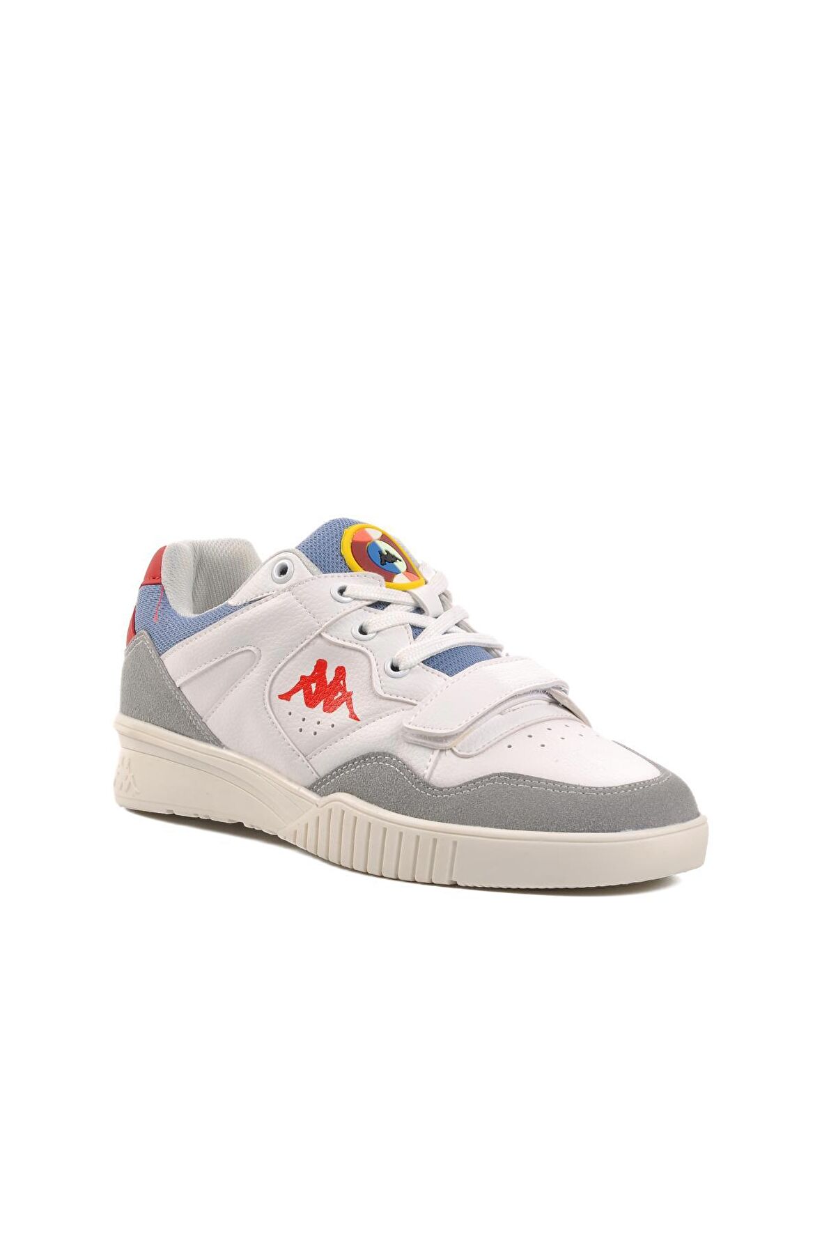 Kappa Authentic Atlanta 2 Tur Beyaz-Gri-Kırmızı Unisex Sneaker