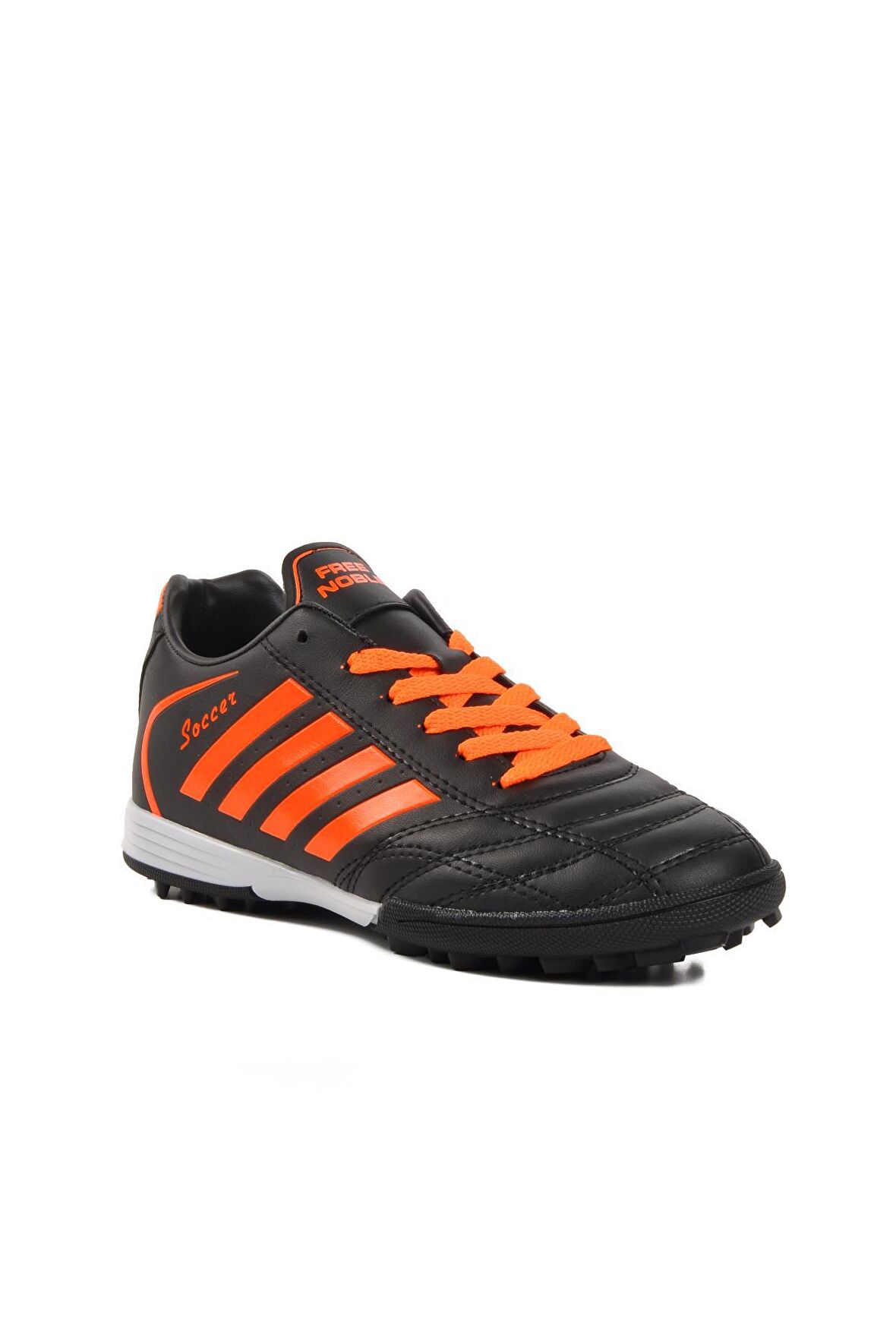 Aspor 602 Siyah-Oranj Unisex Halı Saha Ayakkabısı