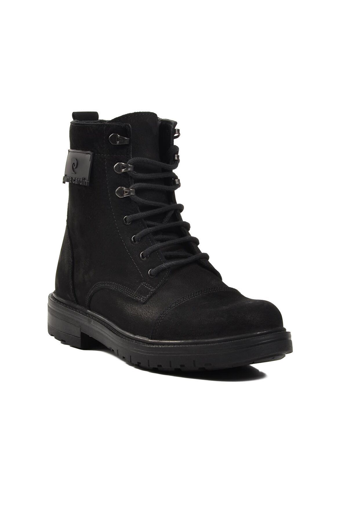 Pierre Cardin 381800 Siyah Nubuk Hakiki Deri Erkek Bot