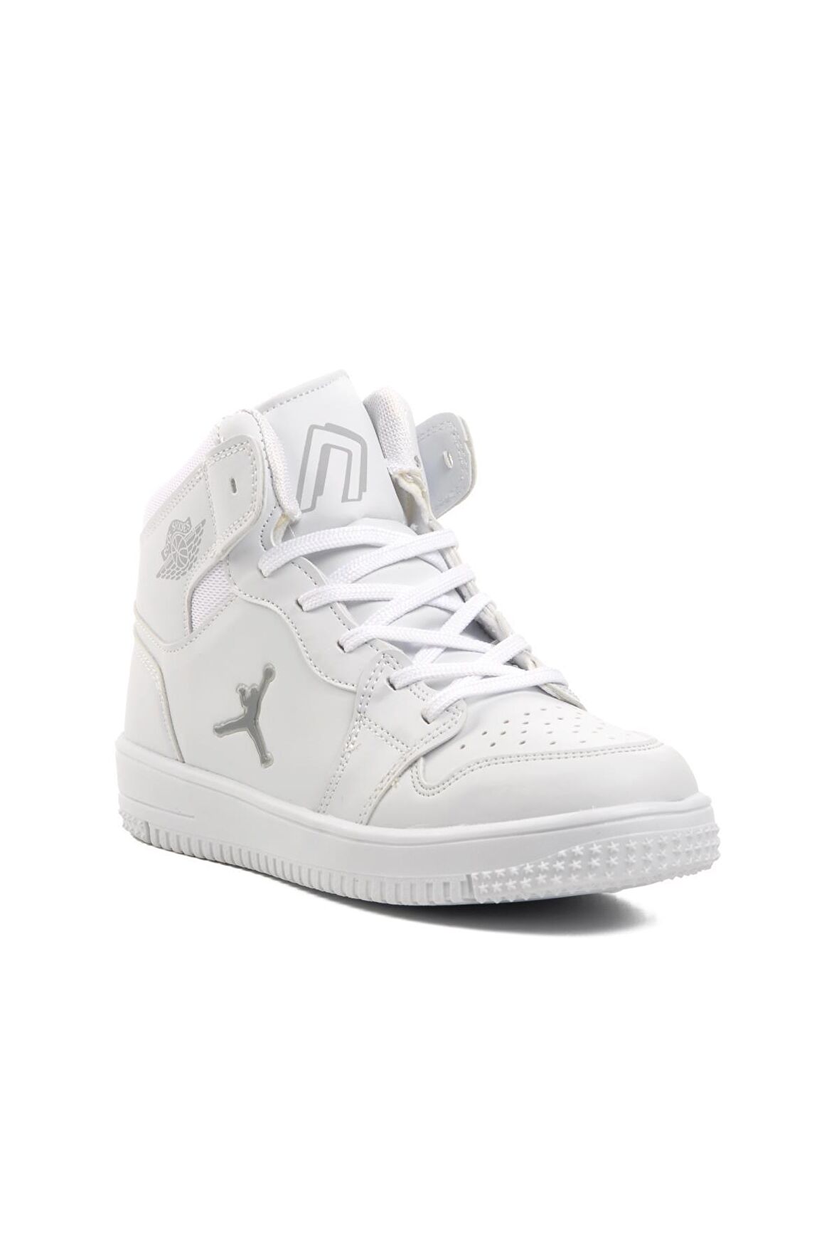 Ayakmod Haykat Uzun Beyaz Unisex Hi Sneaker