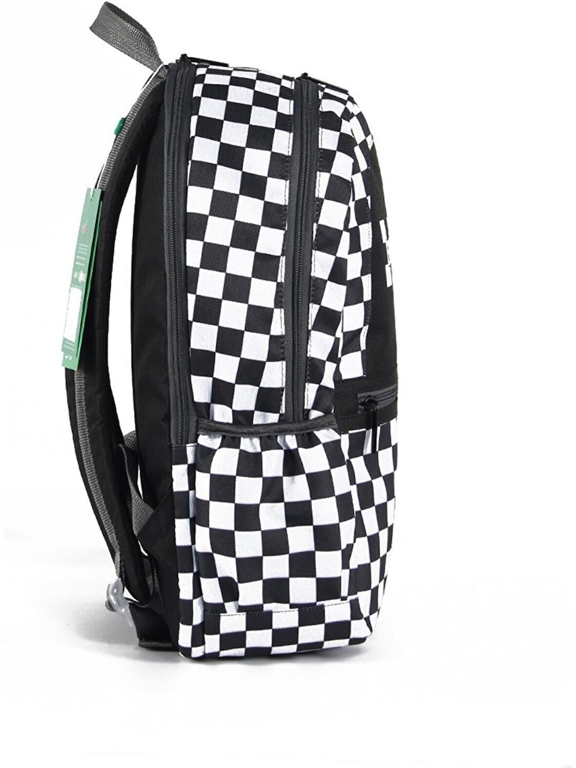 United Colors Of Benetton 03780 Çanta Siyah-Beyaz  Unisex Okul Çantası