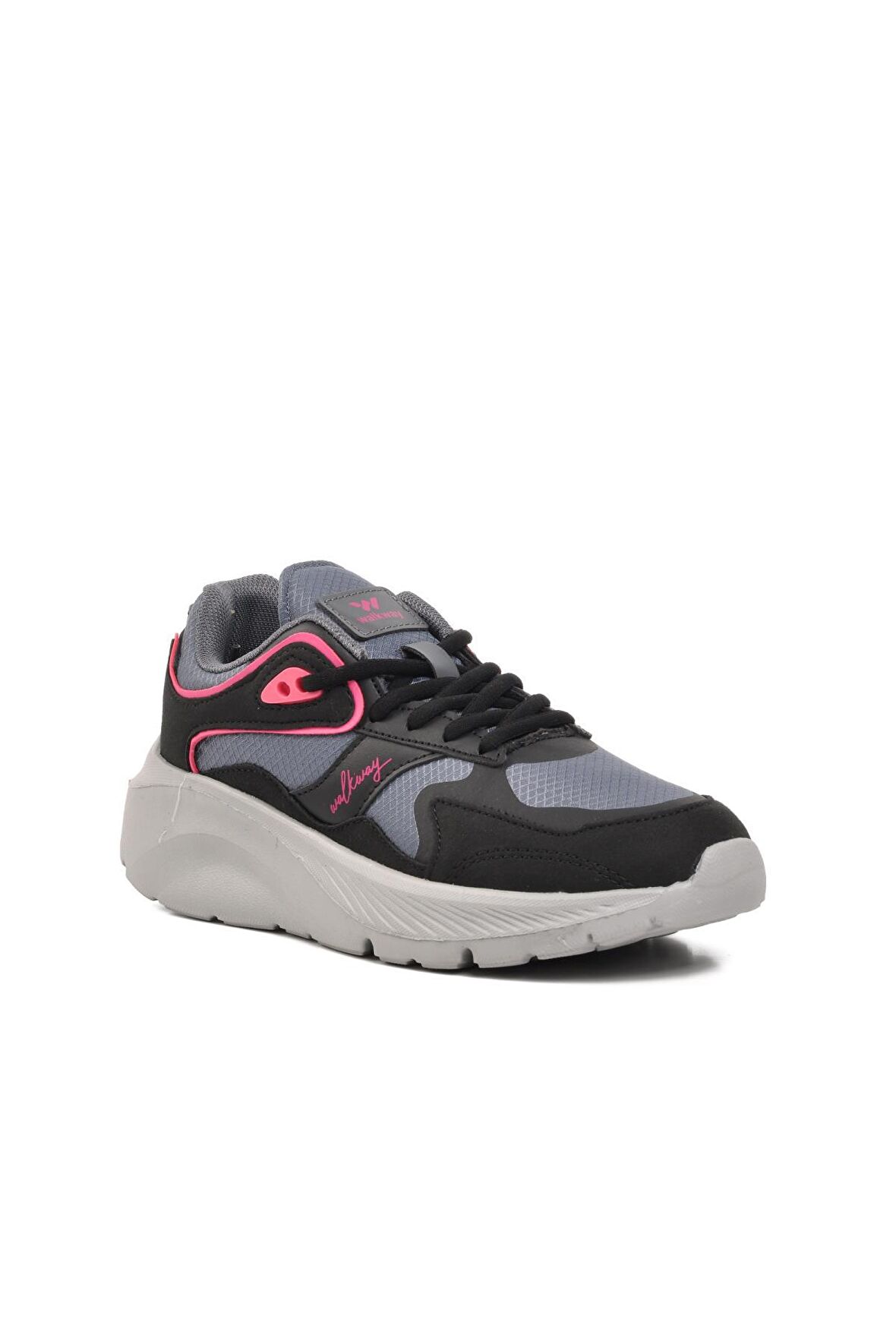 Walkway Trier Füme-Fuşya Kadın Spor Ayakkabı