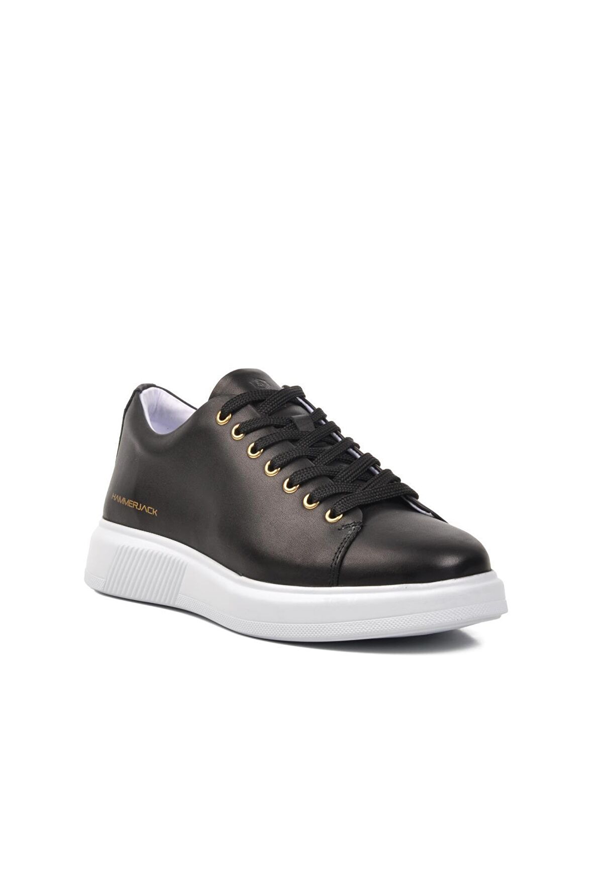 Hammer Jack Jukov 102 22095 Siyah-Beyaz Hakiki Deri Erkek Sneaker