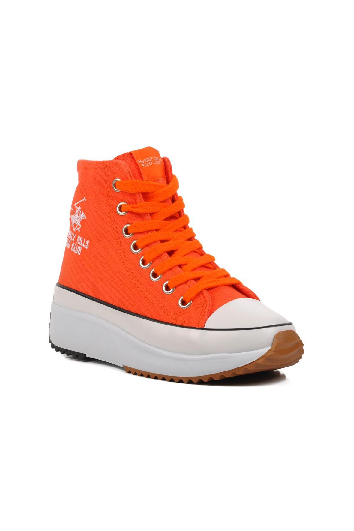 PO-30100 Turuncu Unisex Hi Sneaker