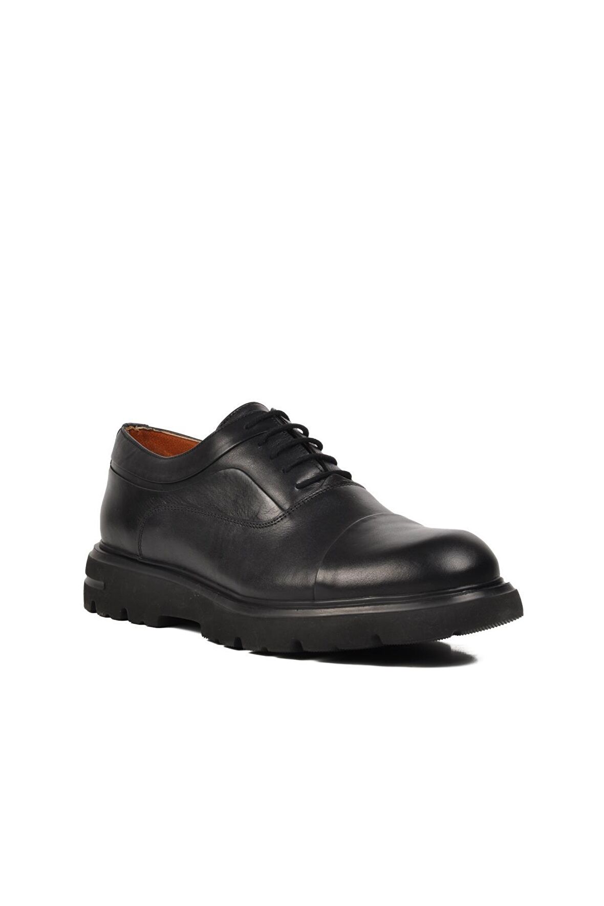 Ayakmod Premium 33283 Siyah Hakiki Deri Erkek Casual Ayakkabı