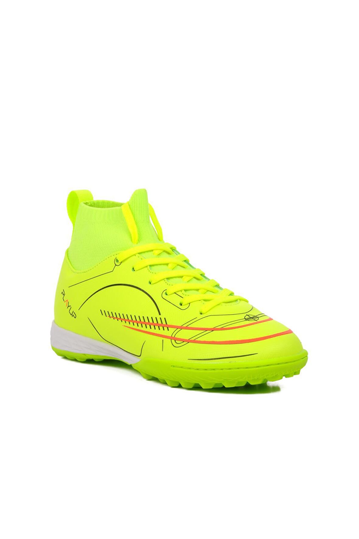 Ayakmod GH-241-132 Neon Sarı Halı Saha Ayakkabısı