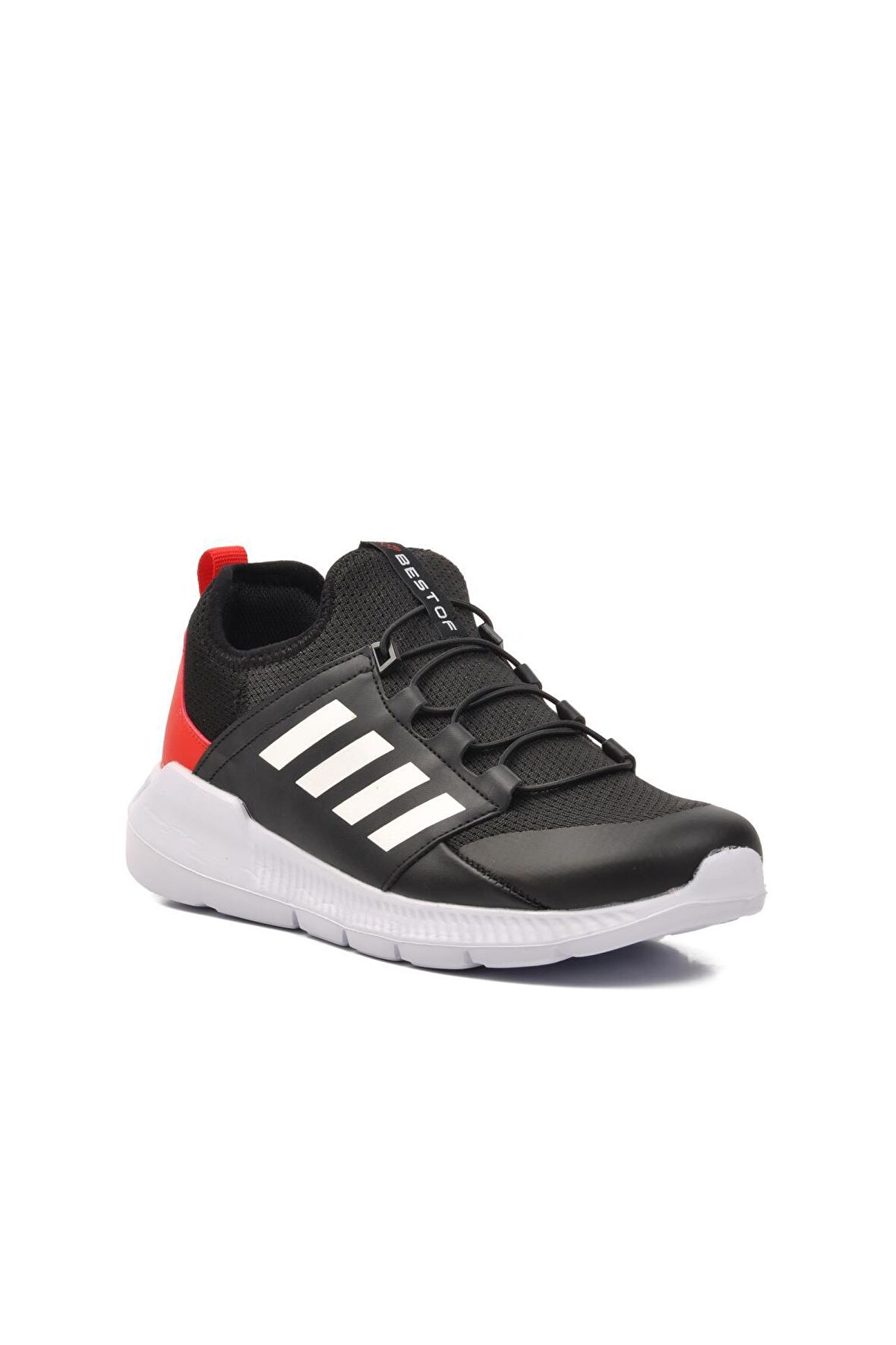 Ayakmod BST-354 Siyah-Beyaz Erkek Spor Ayakkabı