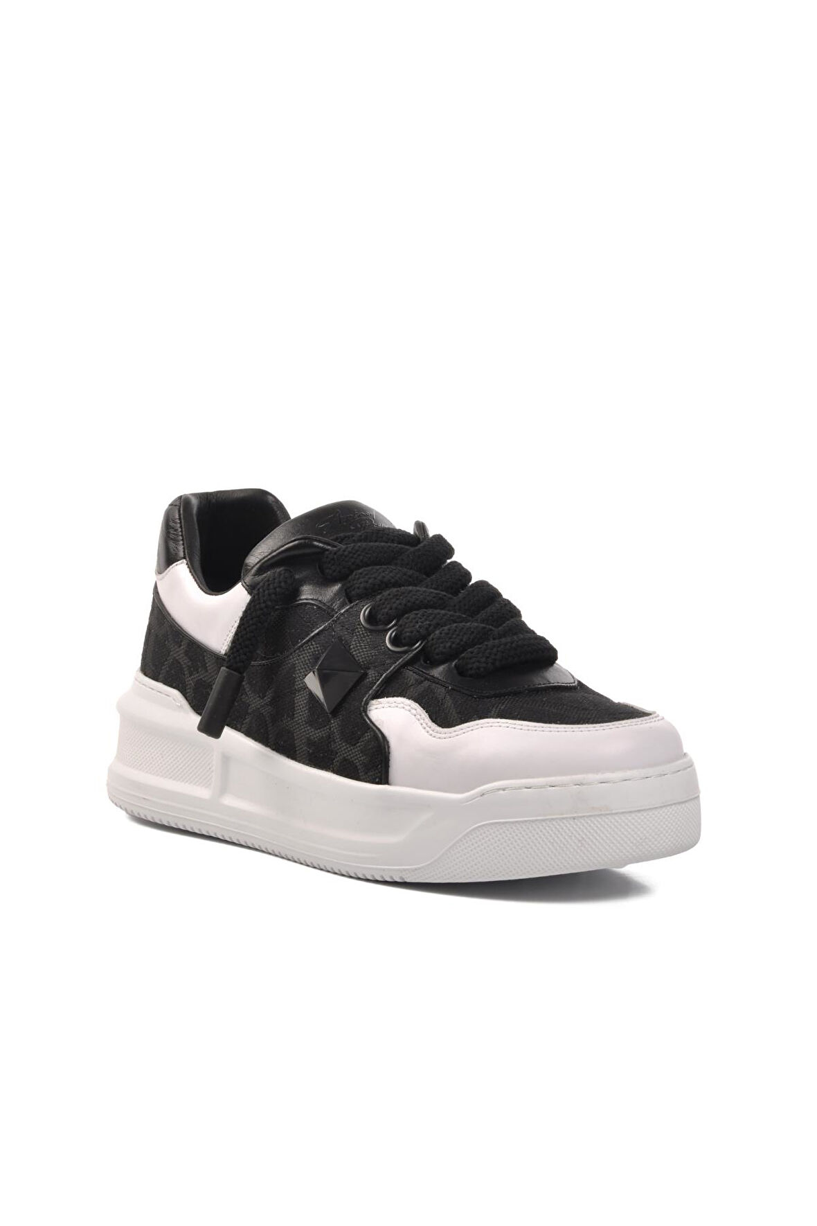 Ayakmod Premium 1306 Siyah-Beyaz Erkek Sneaker