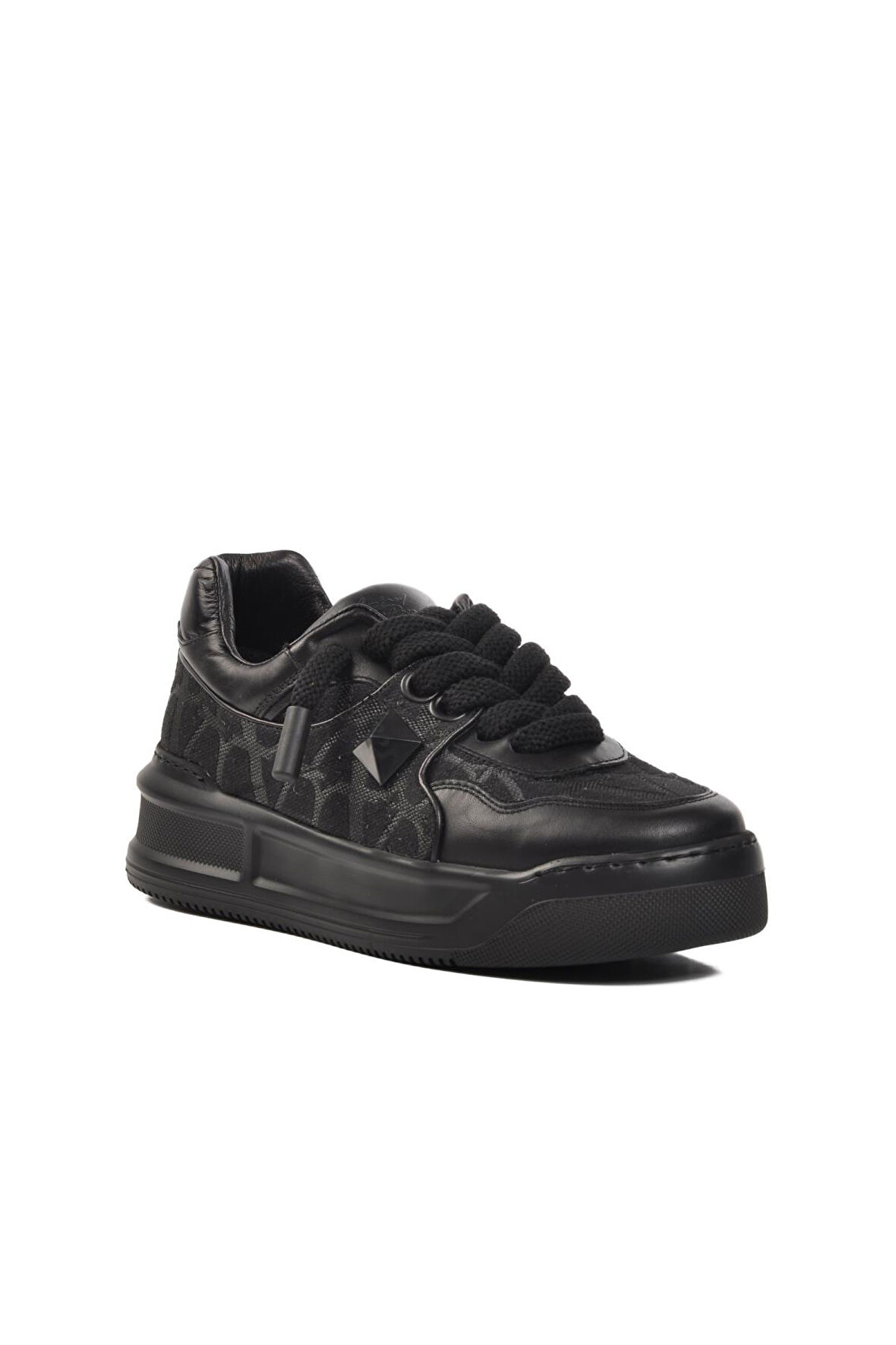 Ayakmod Premium 1306 Siyah-Siyah Erkek Sneaker
