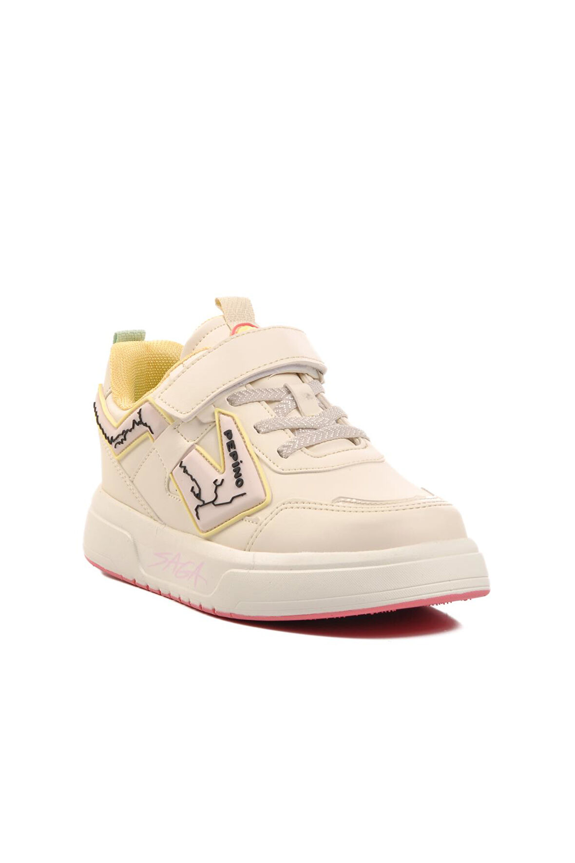 Pepino 1831-F Krem-Pudra Çocuk Spor Ayakkabı