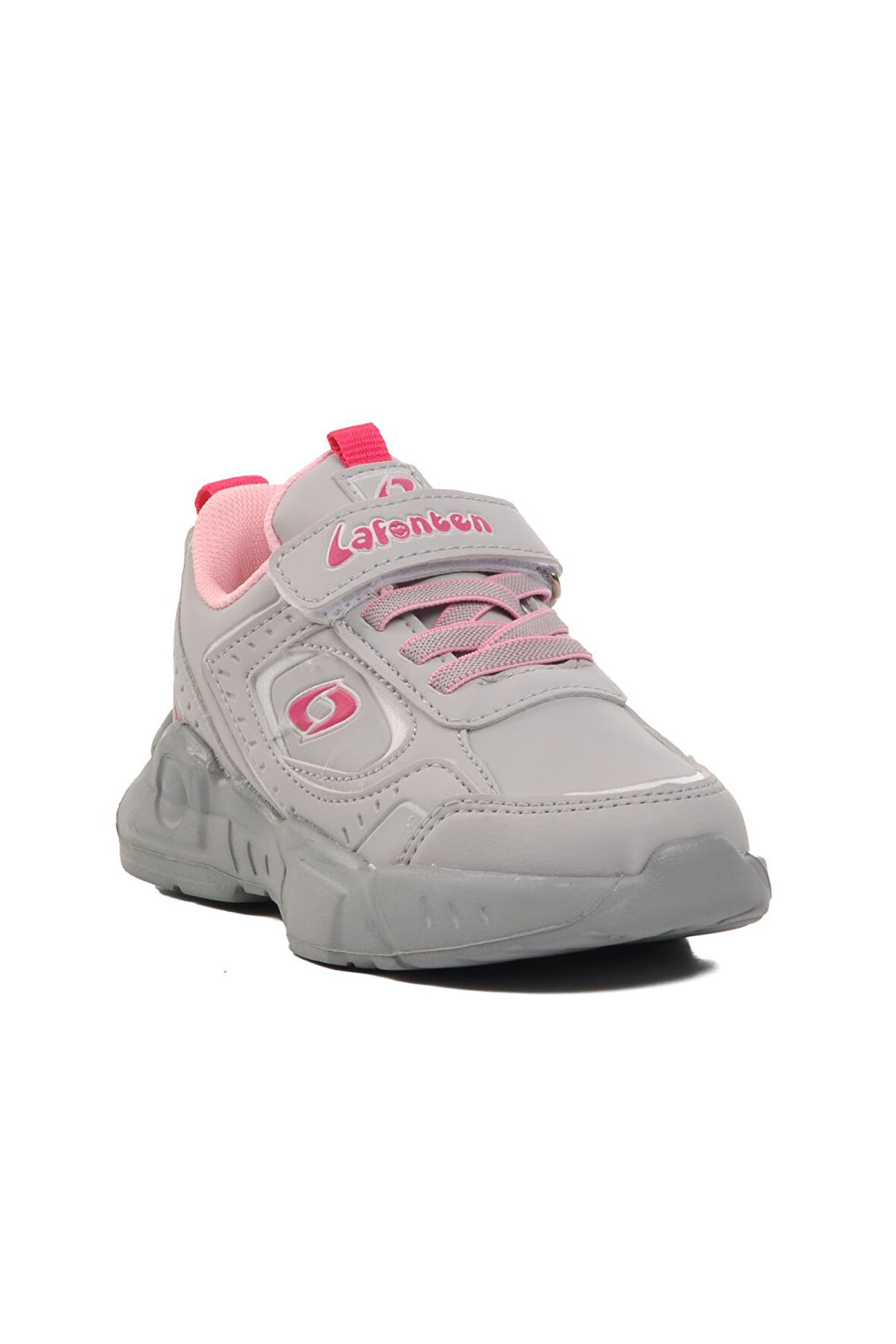 Ayakmod 720-25K-P Buz-Pembe Cırtlı Unisex Çocuk Sneaker