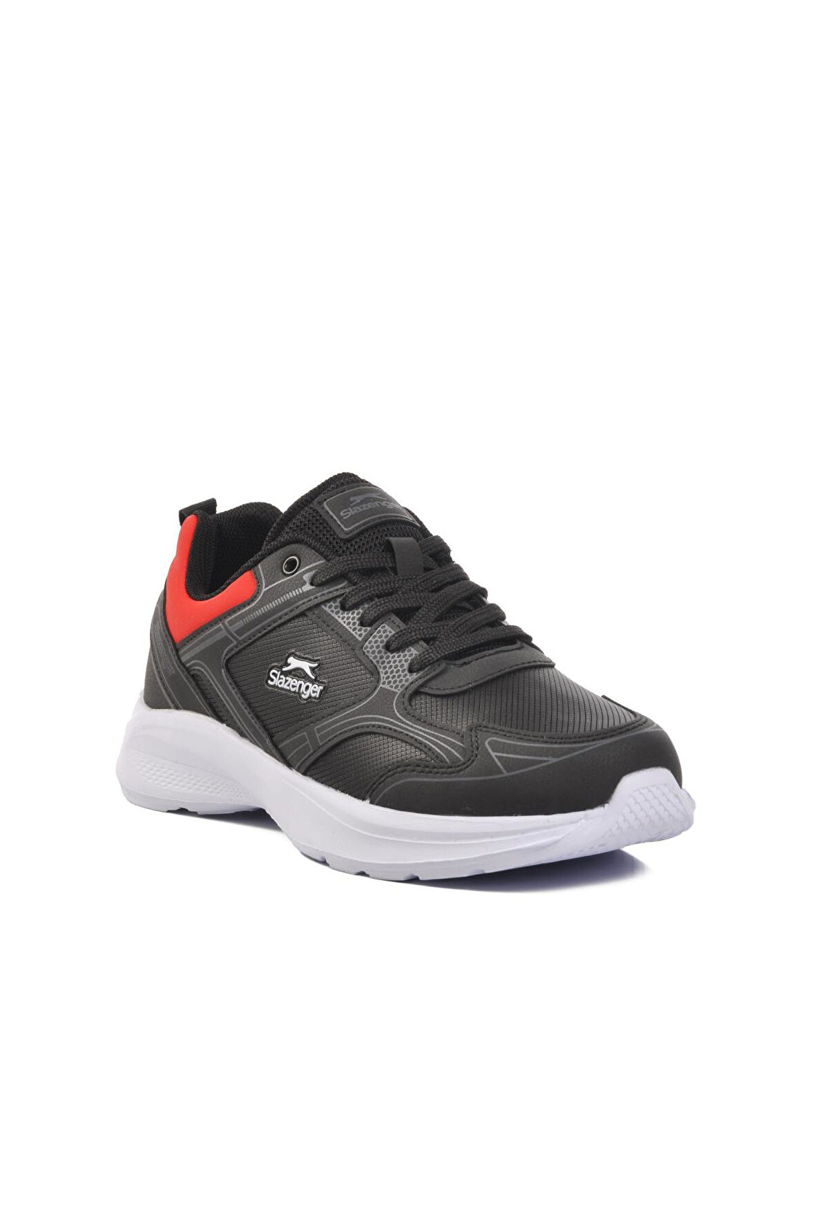 Slazenger Gima Siyah-Kırmızı Erkek Spor Ayakkabı