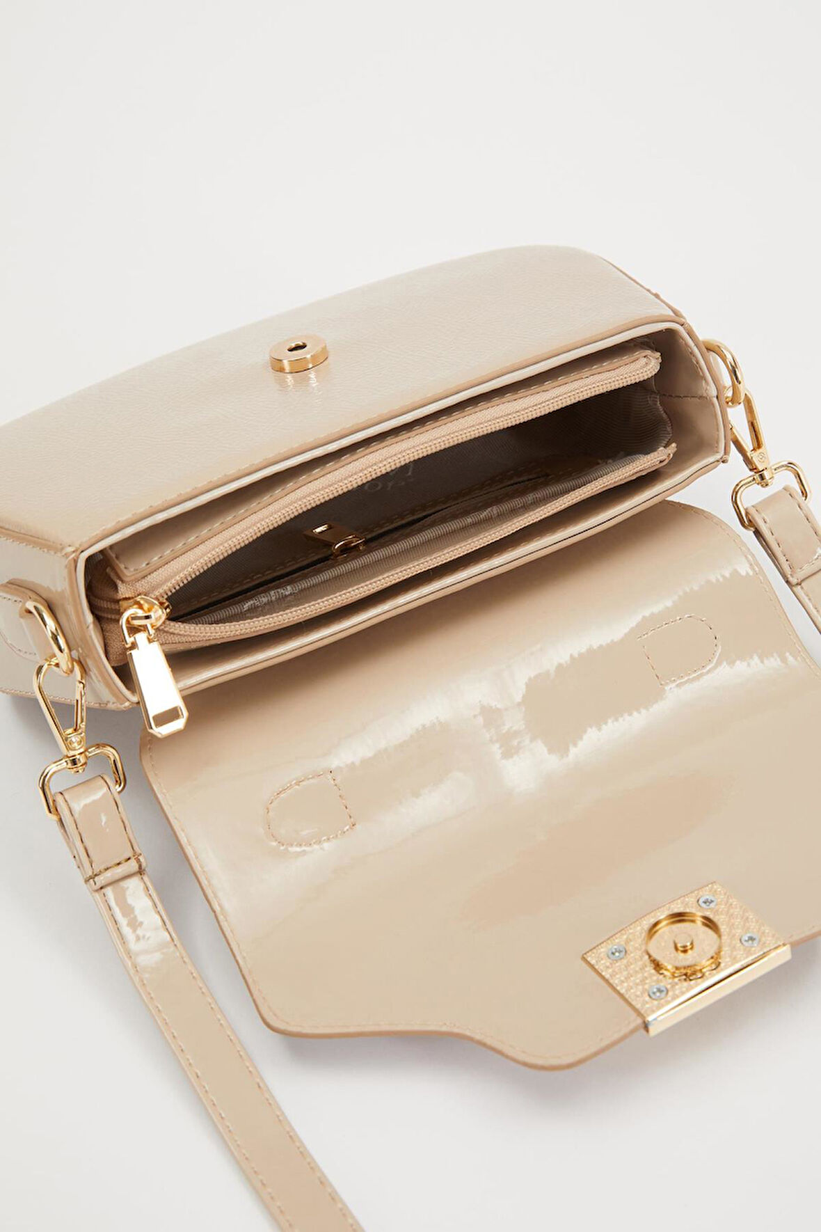 Levidor 930214 Çanta Vizon  Kadın Omuz Çantası