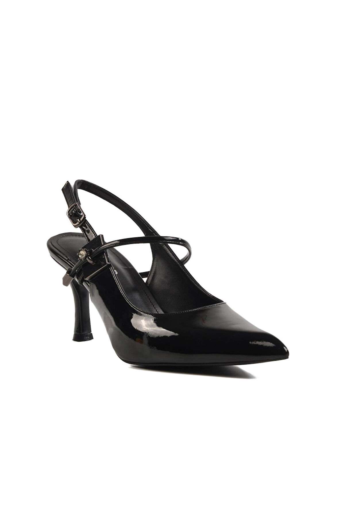 Ayakmod 658228 Z Siyah Kadın Topuklu Ayakkabı