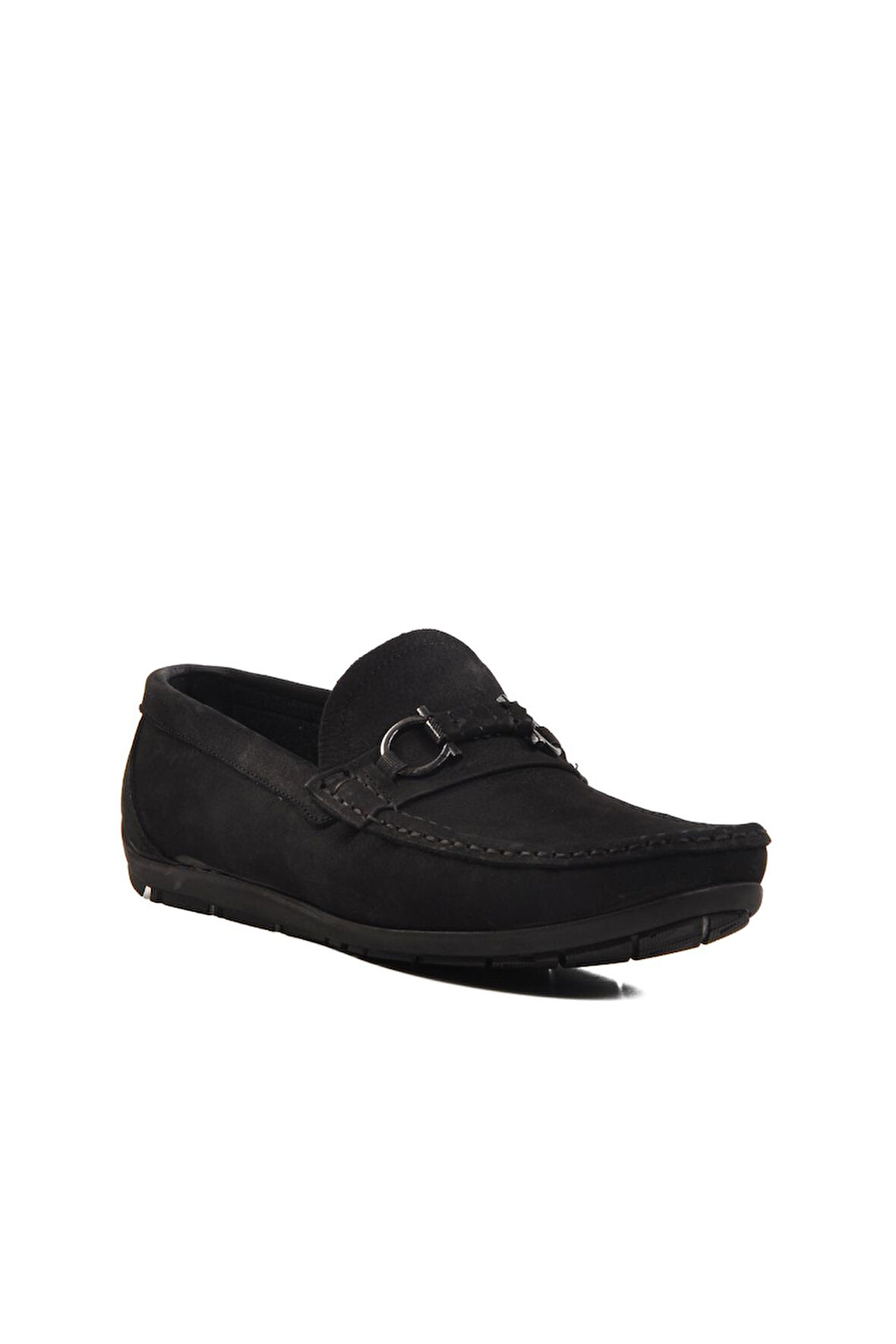 Ayakmod 505454 M Siyah Nubuk Erkek Günlük Ayakkabı Loafer 