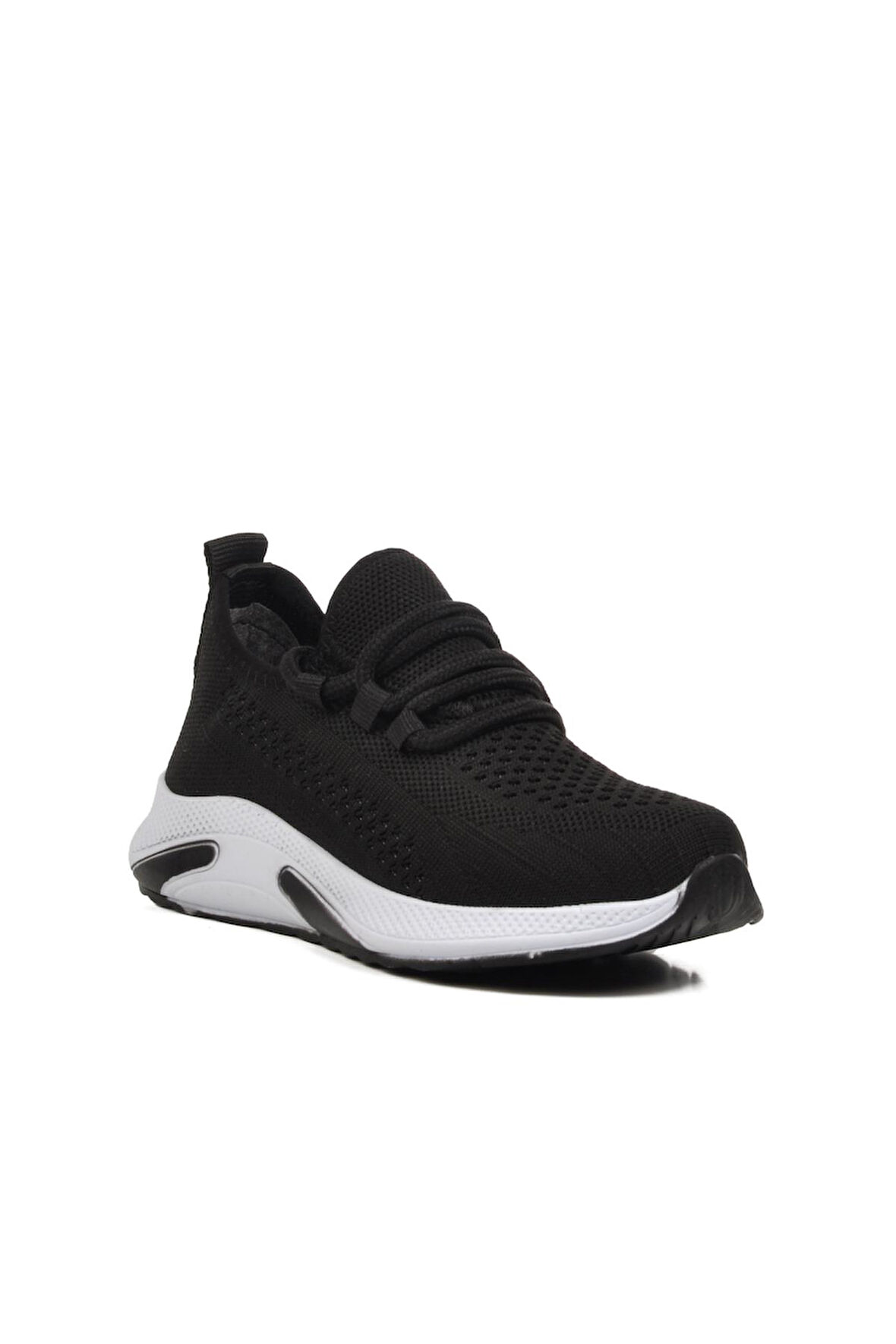 Siyah Hafif Unisex Çocuk Spor Ayakkabı Pına 151 F