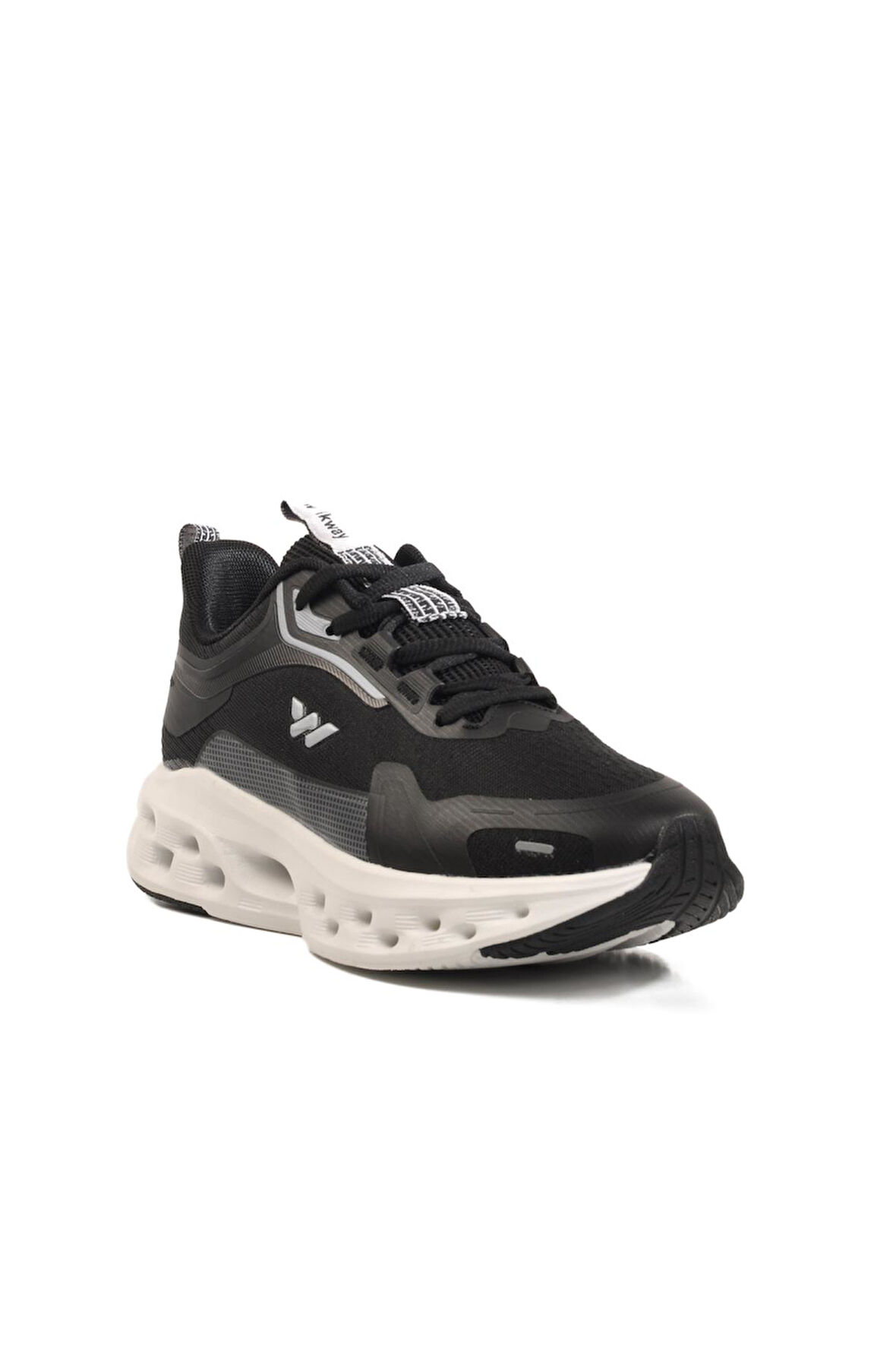 Siyah Memory Foam Hafif Fileli Sneaker Nora G