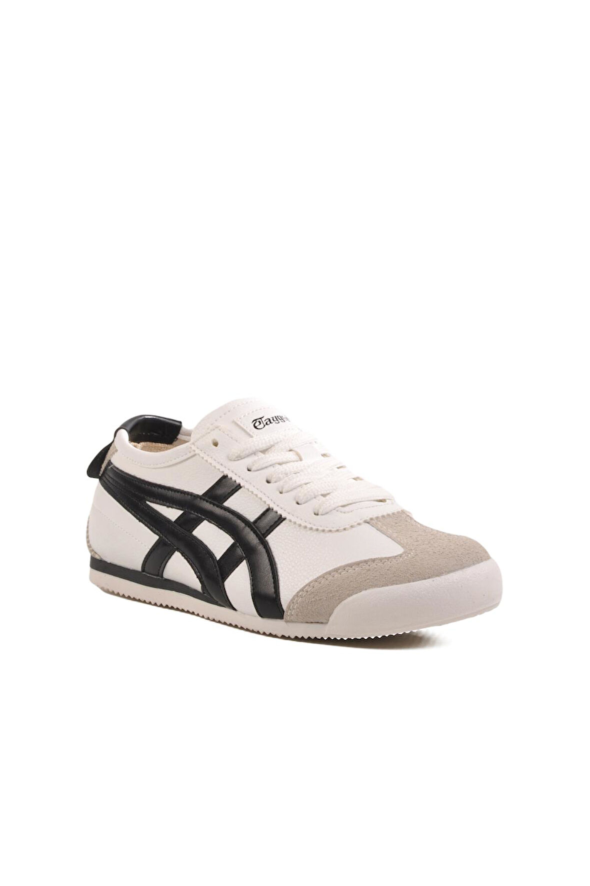 E-2006 G Beyaz-Siyah Spor Ayakkabı