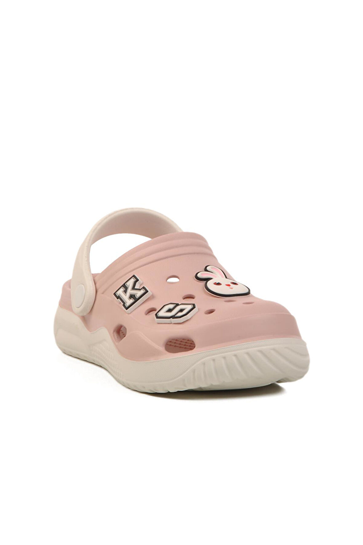 Pudra Kız Çocuk Sabo Sandalet Stella F