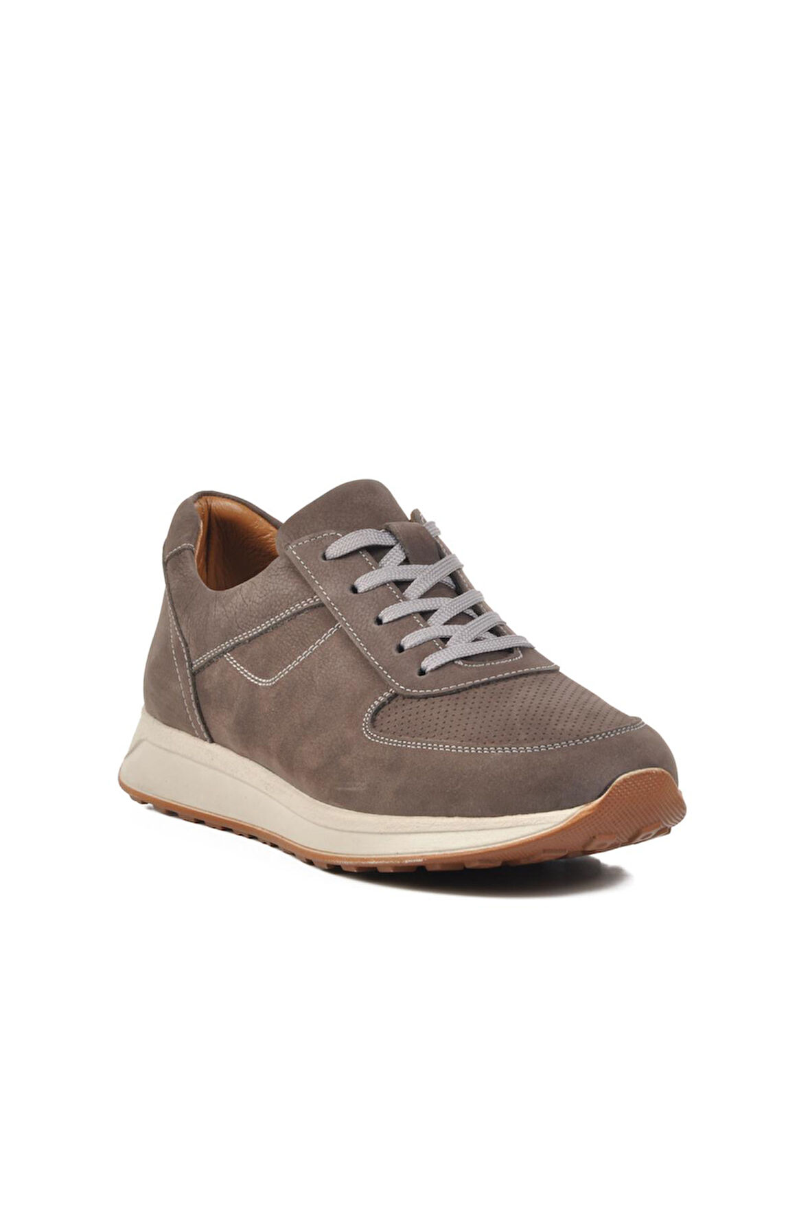 Walkway 2197 M Vizon Nubuk Hakiki Deri Erkek Sneaker