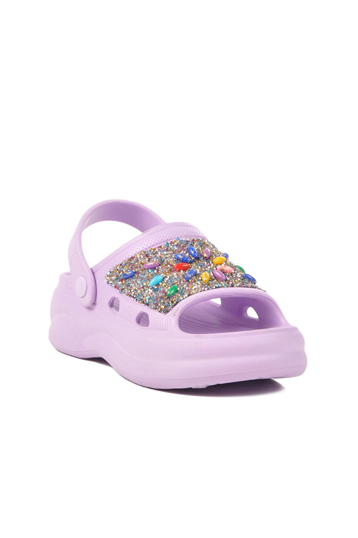 E-800 Z Lila Kadın Terlik