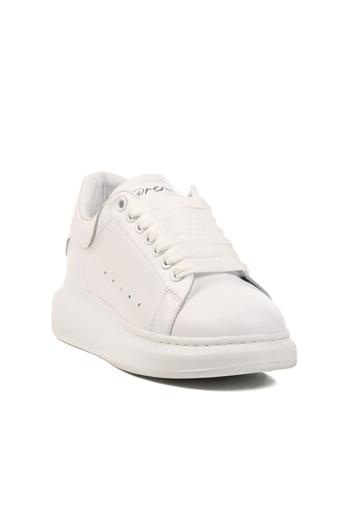 Ayakmod Premium 02028 M Beyaz Hakiki Deri Erkek Sneaker