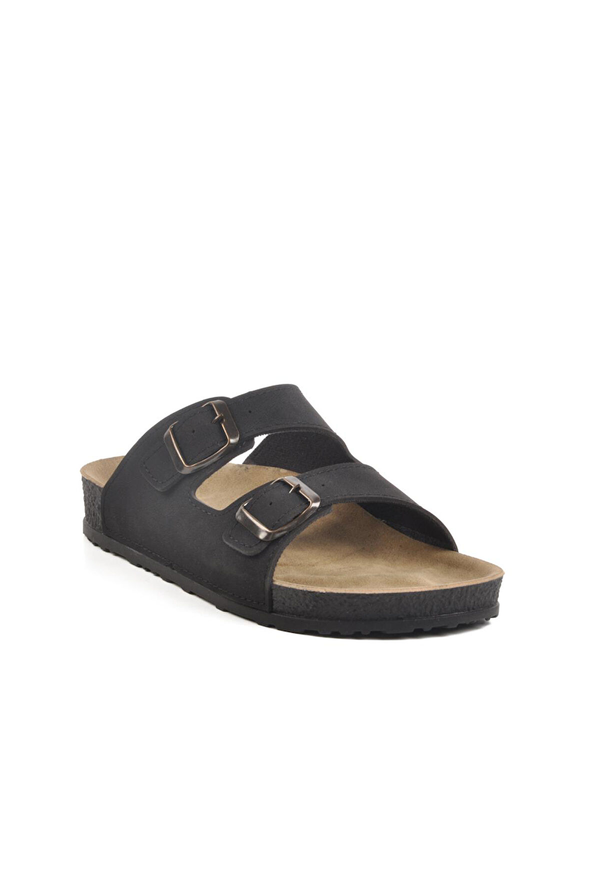 20-972 Z Siyah-Siyah Kadın Terlik