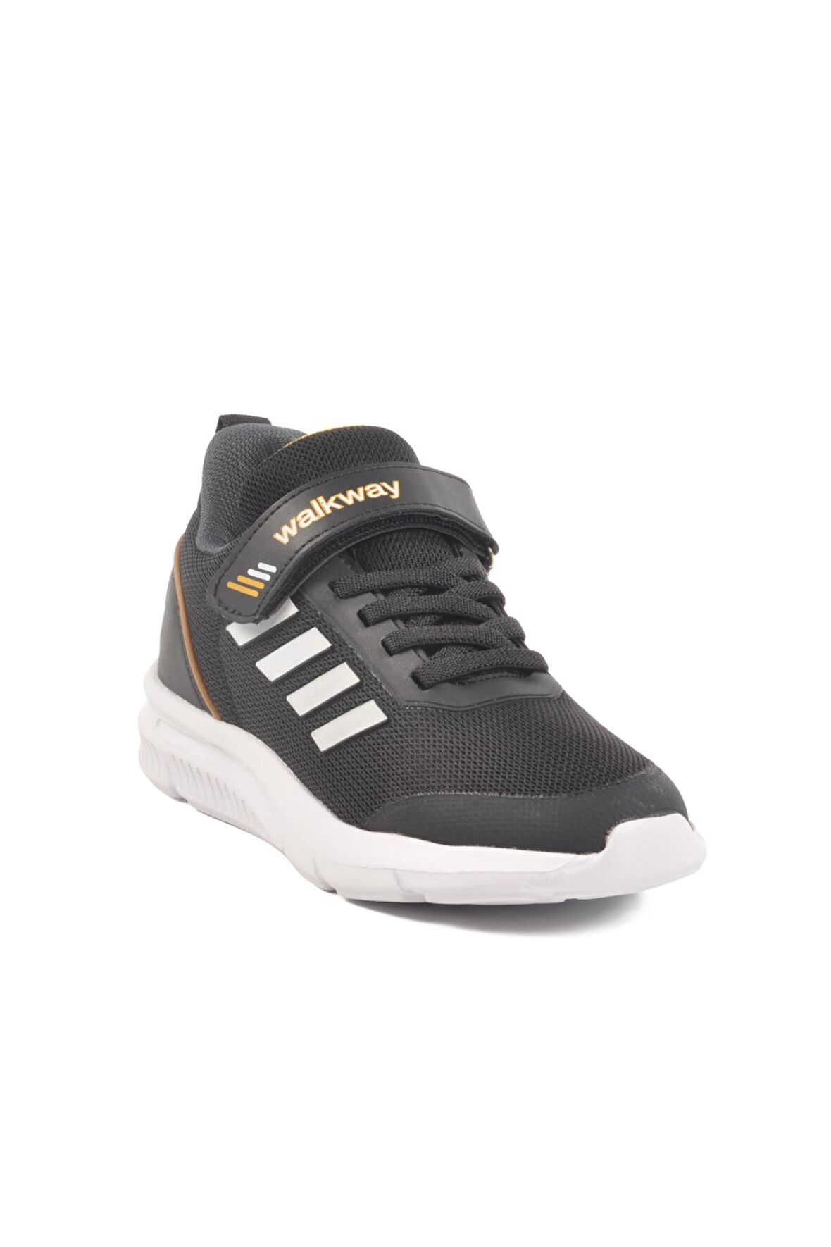 Walkway Fav 100 F Siyah-Beyaz Hafif Esnek Çocuk Spor Ayakkabı