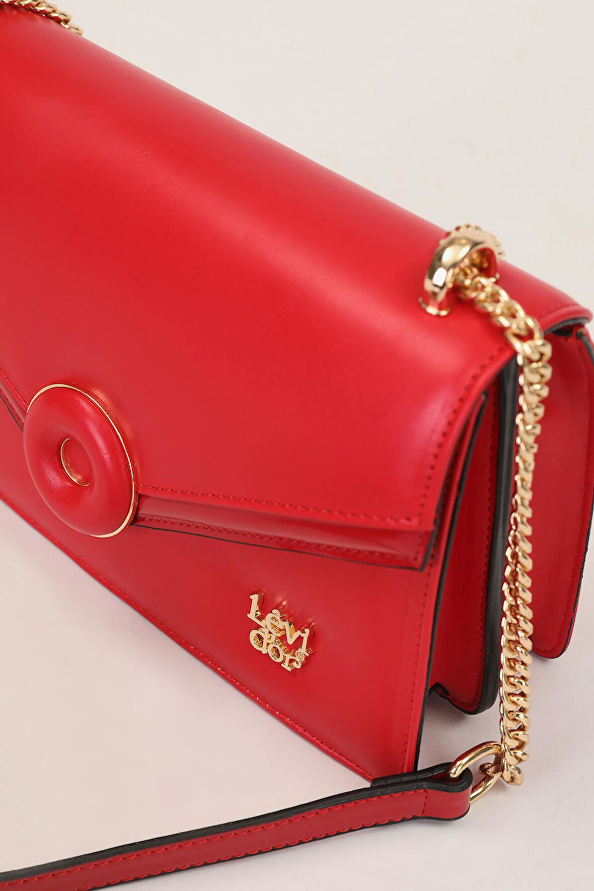 Levidor 930128 Çanta Kırmızı  Kadın Omuz Çantası