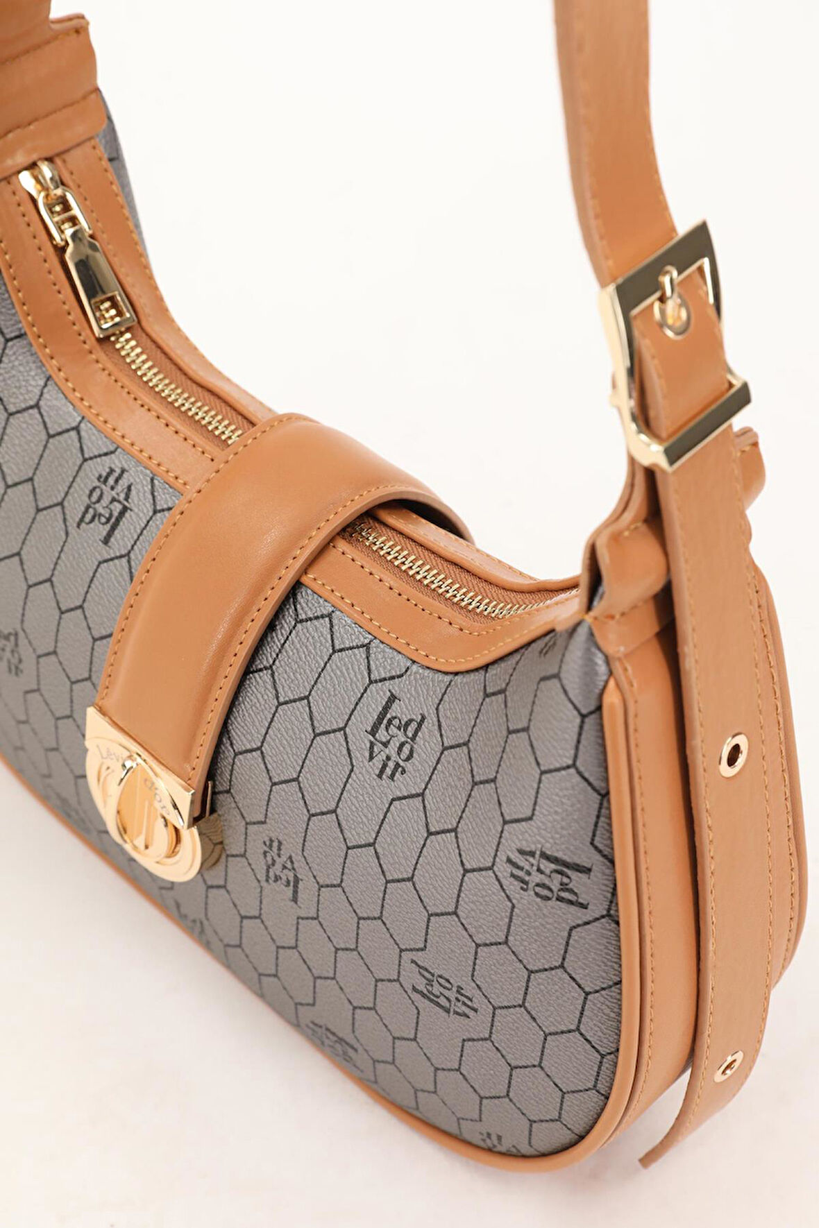 Levidor 930211 Platin Kadın Omuz Çantası