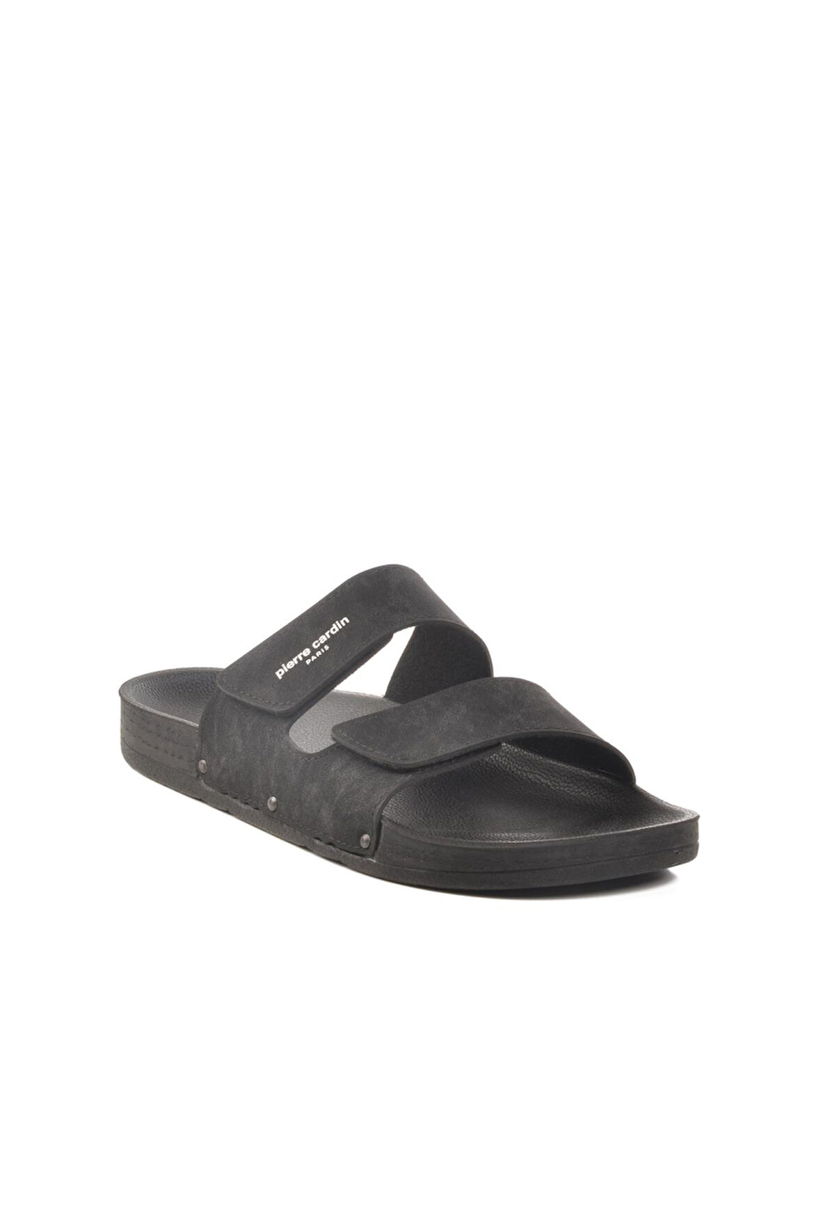 Pierre Cardin PC-7039 M Büyük Numara Siyah Erkek Terlik