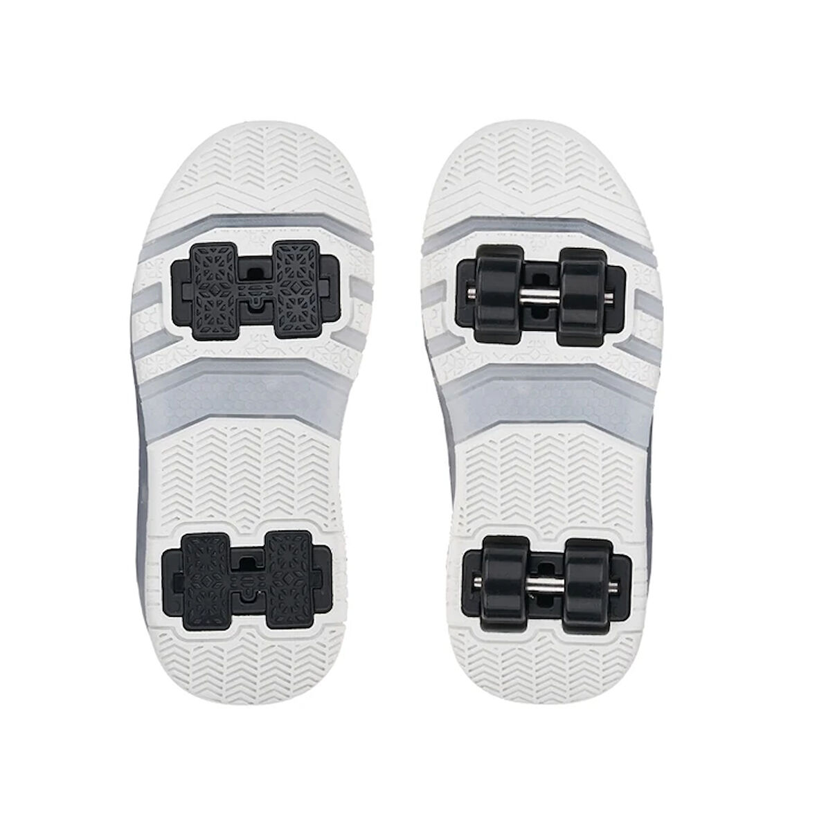 Nils F Siyah Işıklı Patenli Ortopedik Çocuk Spor Ayakkabı