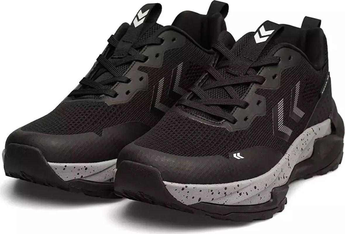 Hummel Nano Siyah-Siyah Hafif Esnek Erkek Sneaker