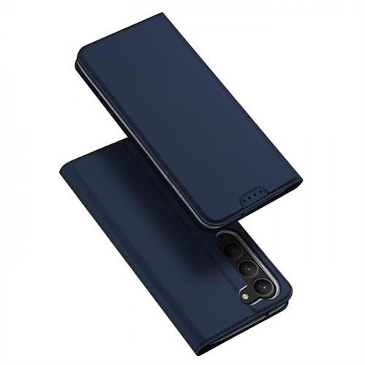 Coofbe Kapaklı Cüzdan Bölmeli Deri Samsung Galaxy S23 Plus Kılıf TPU PU Deri Magnetic Galaxy S23 Plus Kılıf