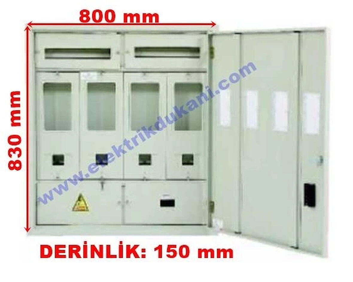 MERT 1704 S.A. 4 TRİFAZE T.M.Ş Lİ PANO