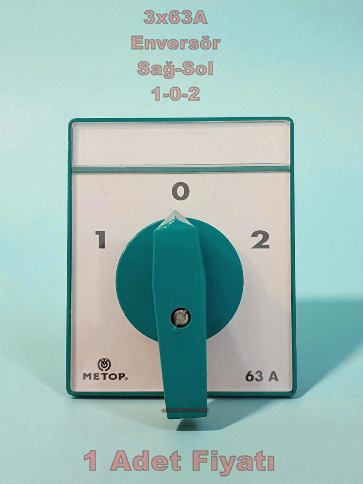 METOP 3X63A ÜÇ FAZLI ENVERSÖR SAĞ-SOL (1-0-2)