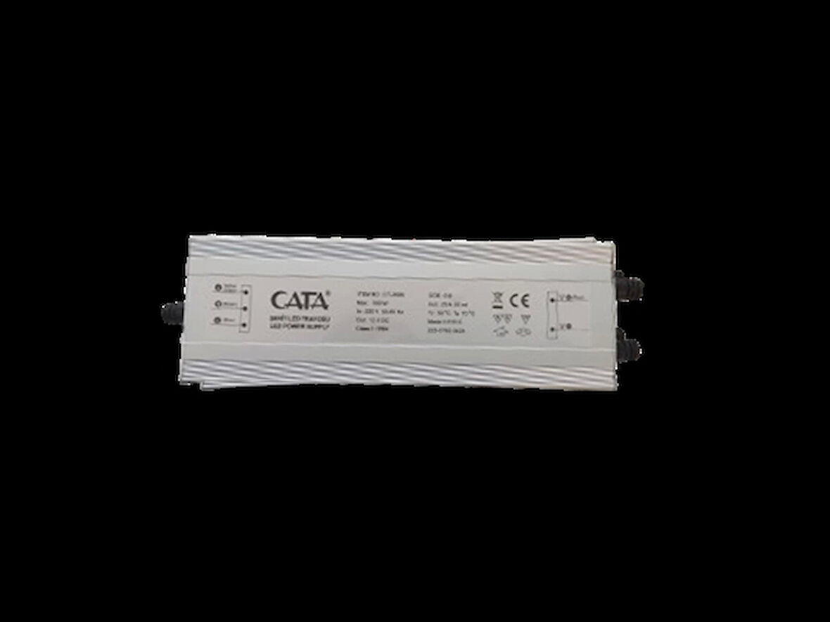 CATA 12V 25A Dış Mekan Led Trafosu 300W IP64