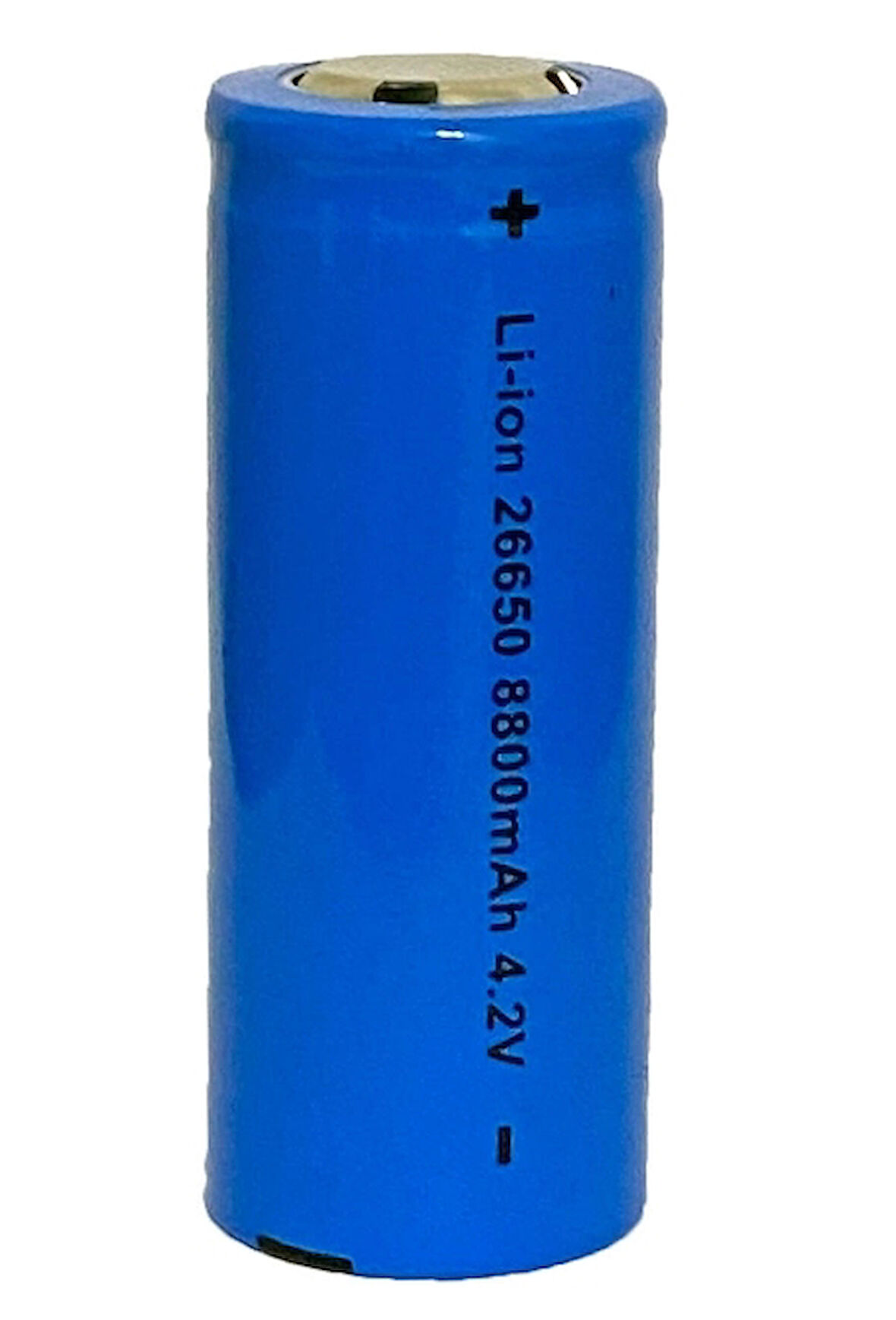 26650 4,2V Şarjlı Fener Pili 2400 mAh Lİ-ON