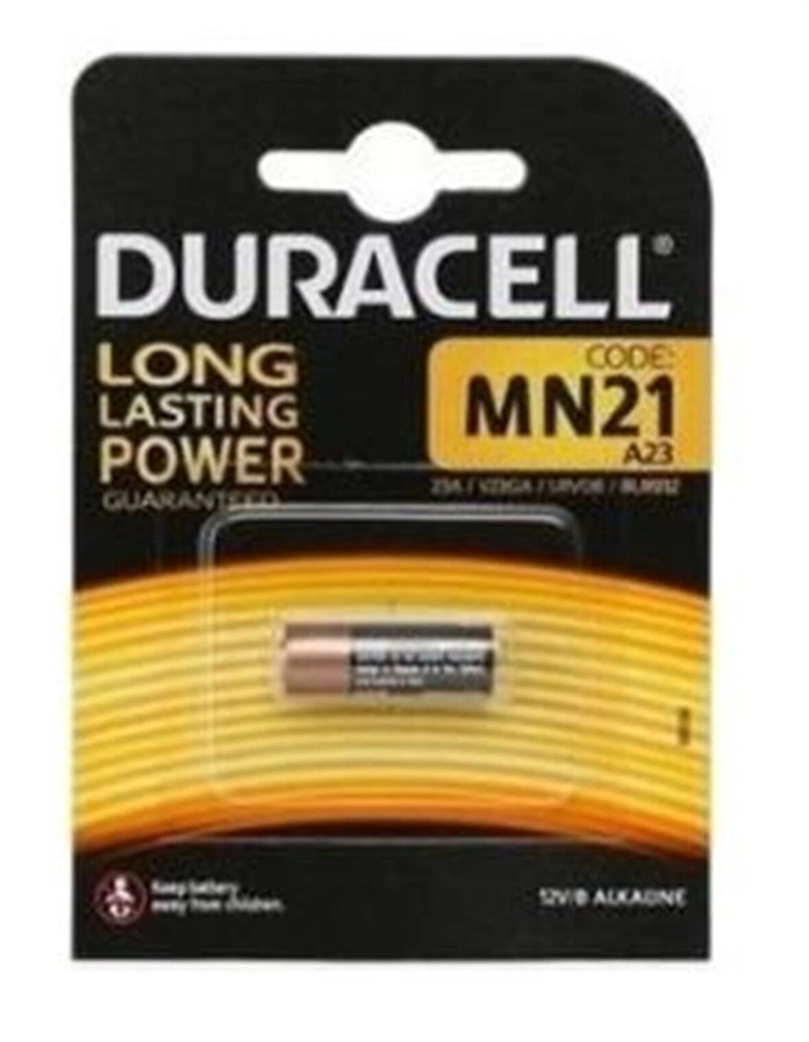 DURACELL KALIN ARABA KUMANDA PİLİ 12V