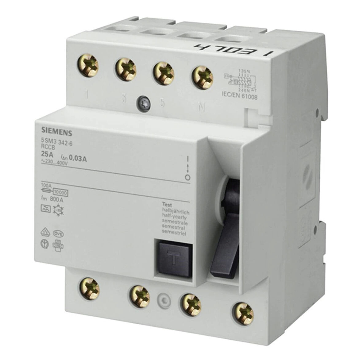 SİEMENS 3X40A 300 mA YANGIN KORUMA AKIM ROLESİ(5SV4644-0)