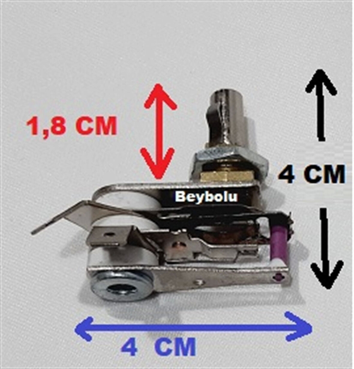 ENDER VİDALI SEMAVER TERMOSTADI 10A (Mil Boyu : 14 mm)