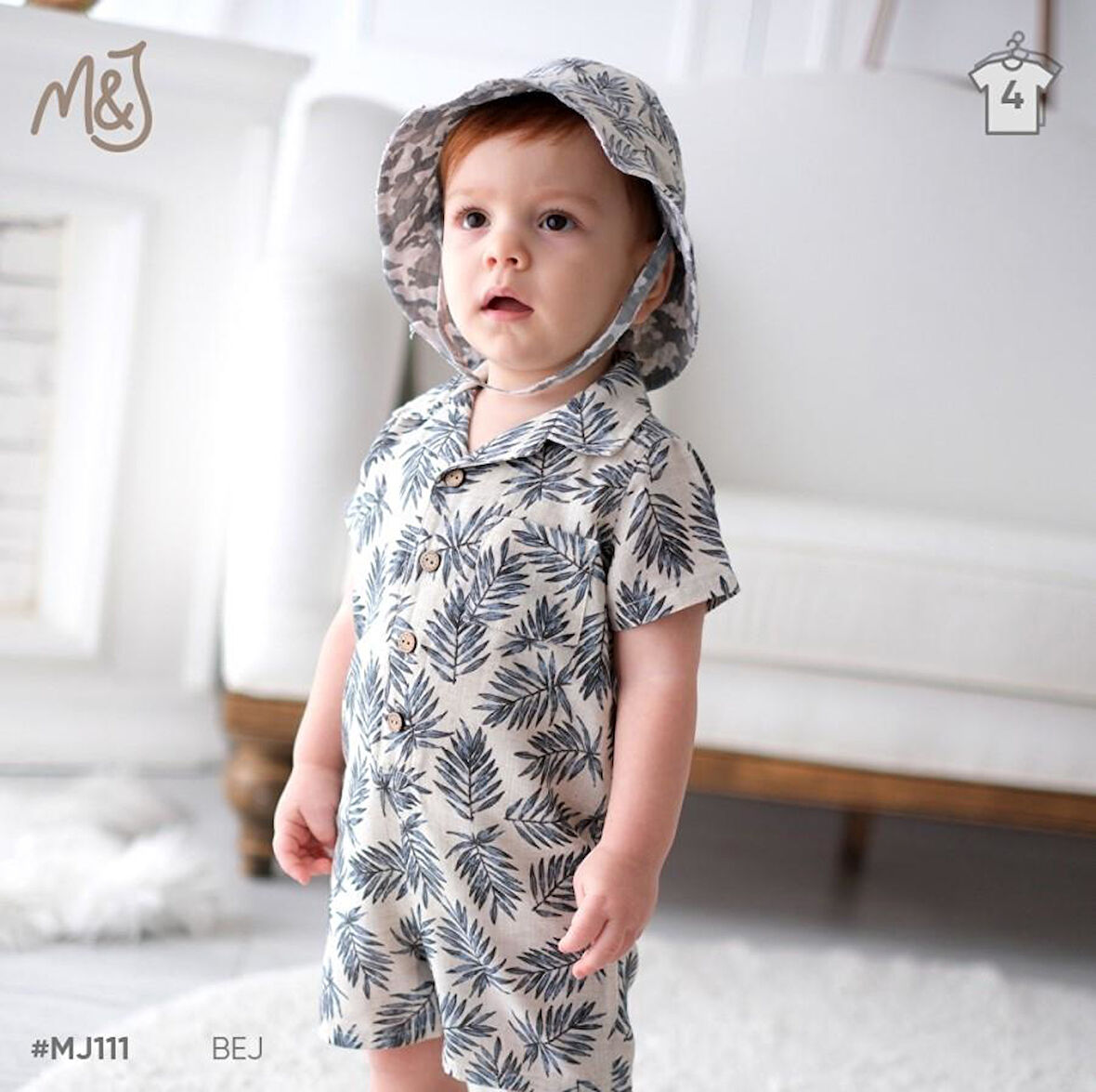 Babydoll 2li Takım Maryjoe Salopet Hawai