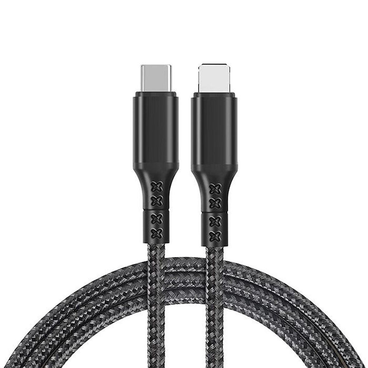  Coofbe 1Mt Turbo Şarj 27W Type-C to iPhone Şarj Kablosu İphone 11 12 13 14 Pro Max Şarj Kablosu