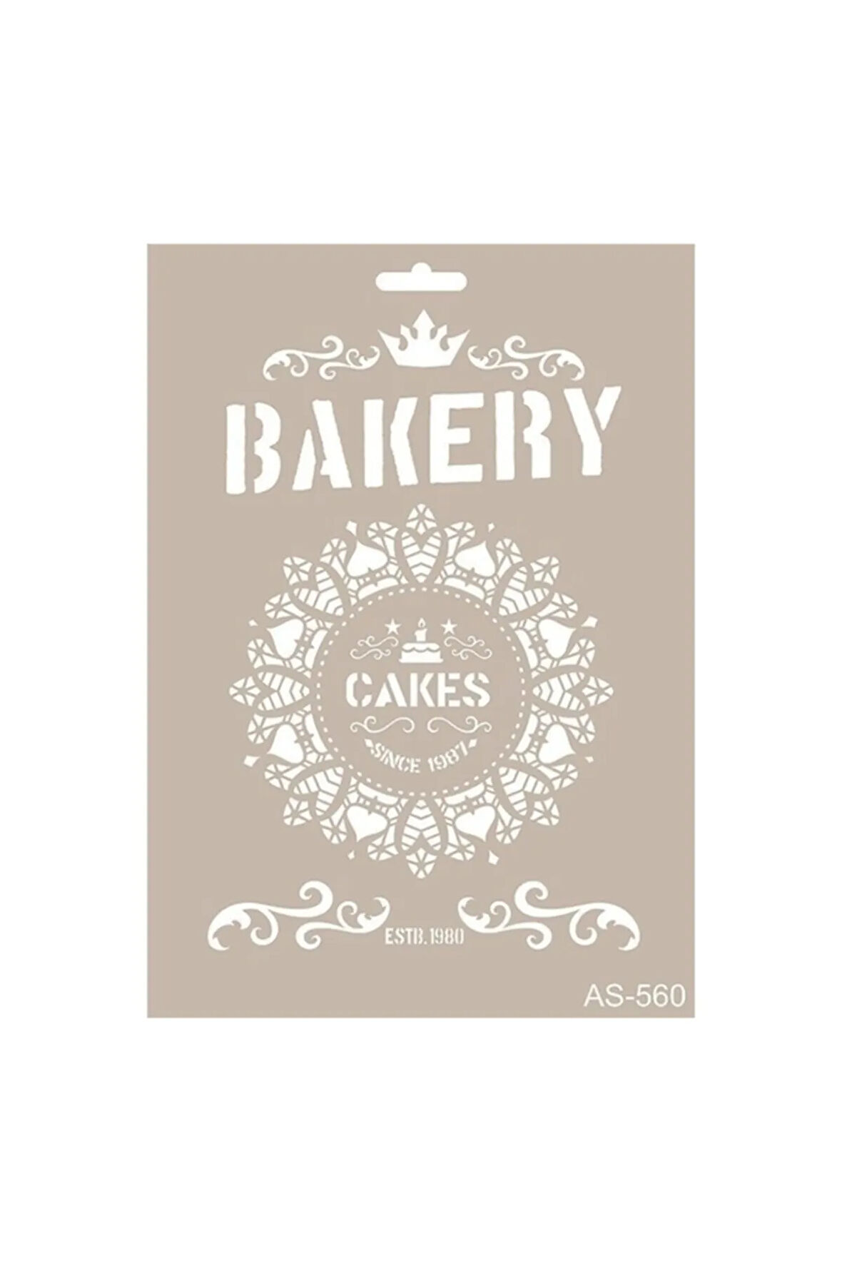 As560 - A4 Stencil Bakery
