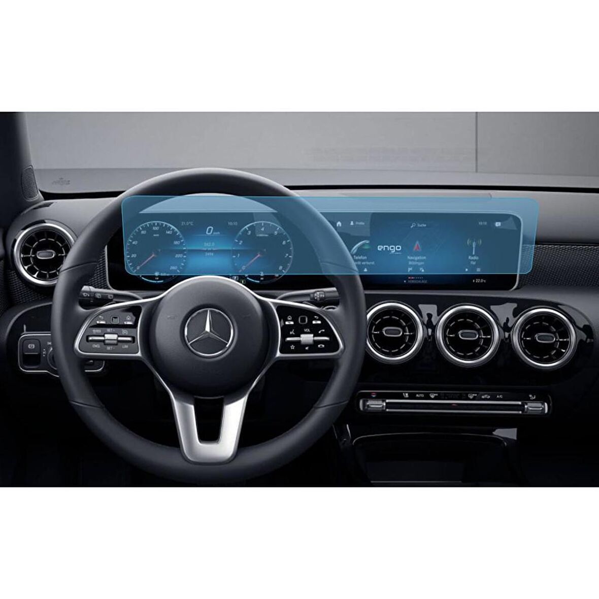 Mercedes A180 Ekran Koruyucu Multimedya Ve Djital Ekran 